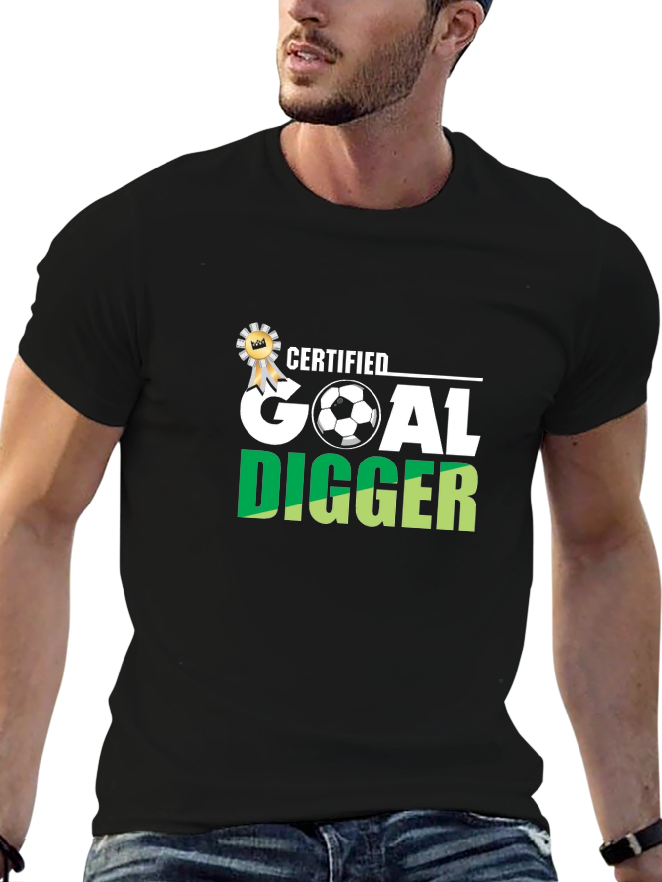 Certified Goal Digger Soccer T-Shirt