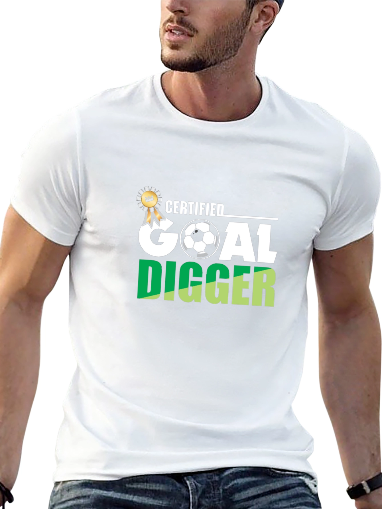 Certified Goal Digger Soccer T-Shirt