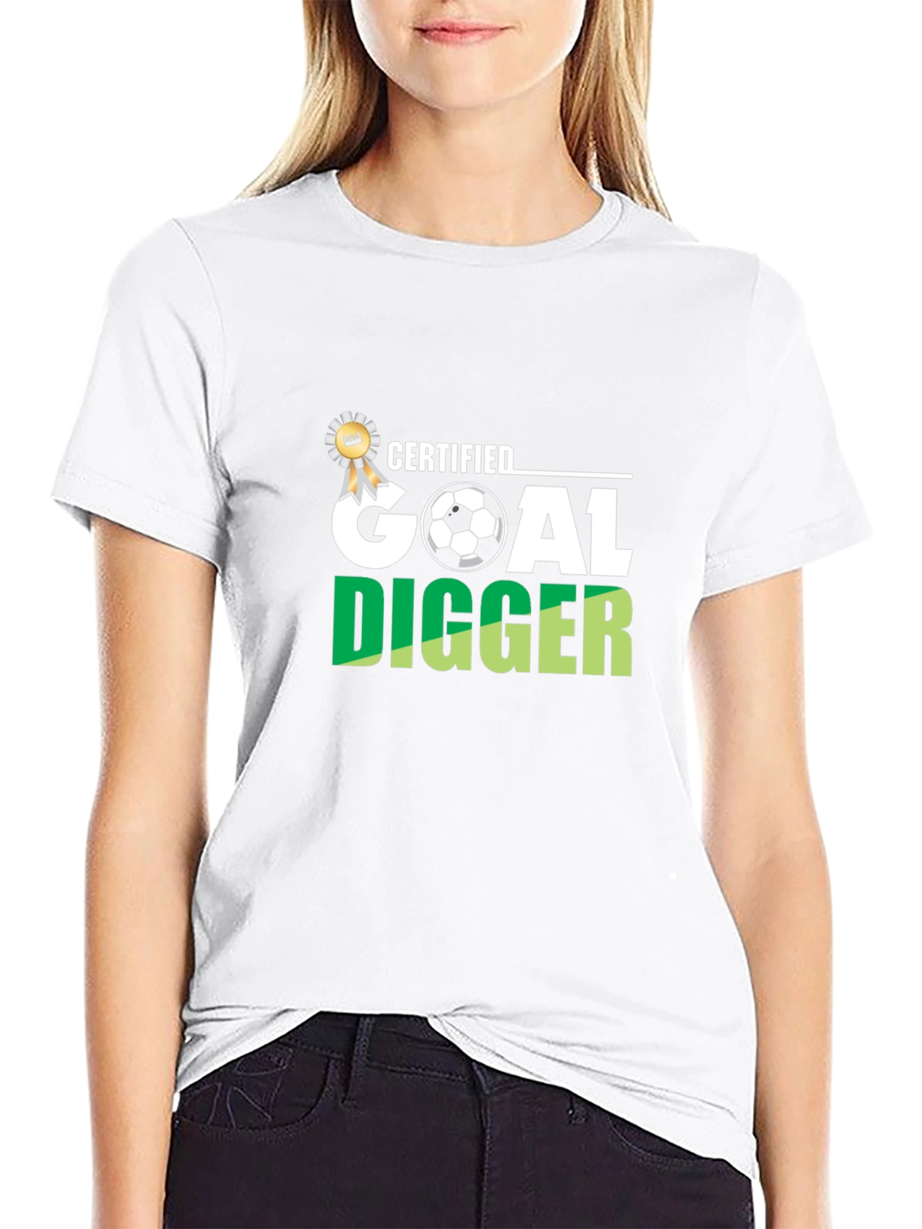 Certified Goal Digger Soccer T-Shirt