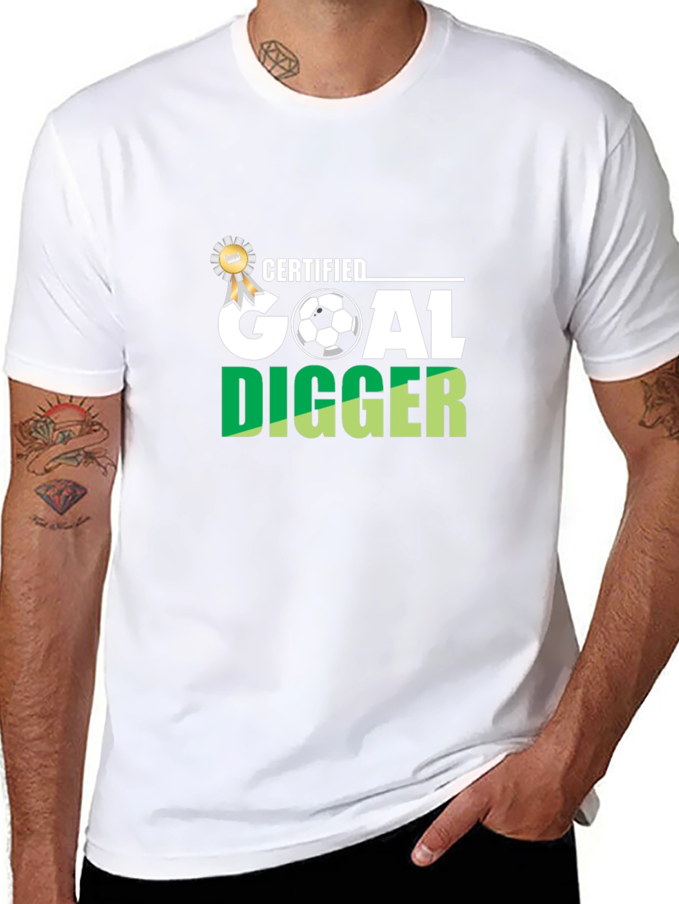 Certified Goal Digger Soccer T-Shirt