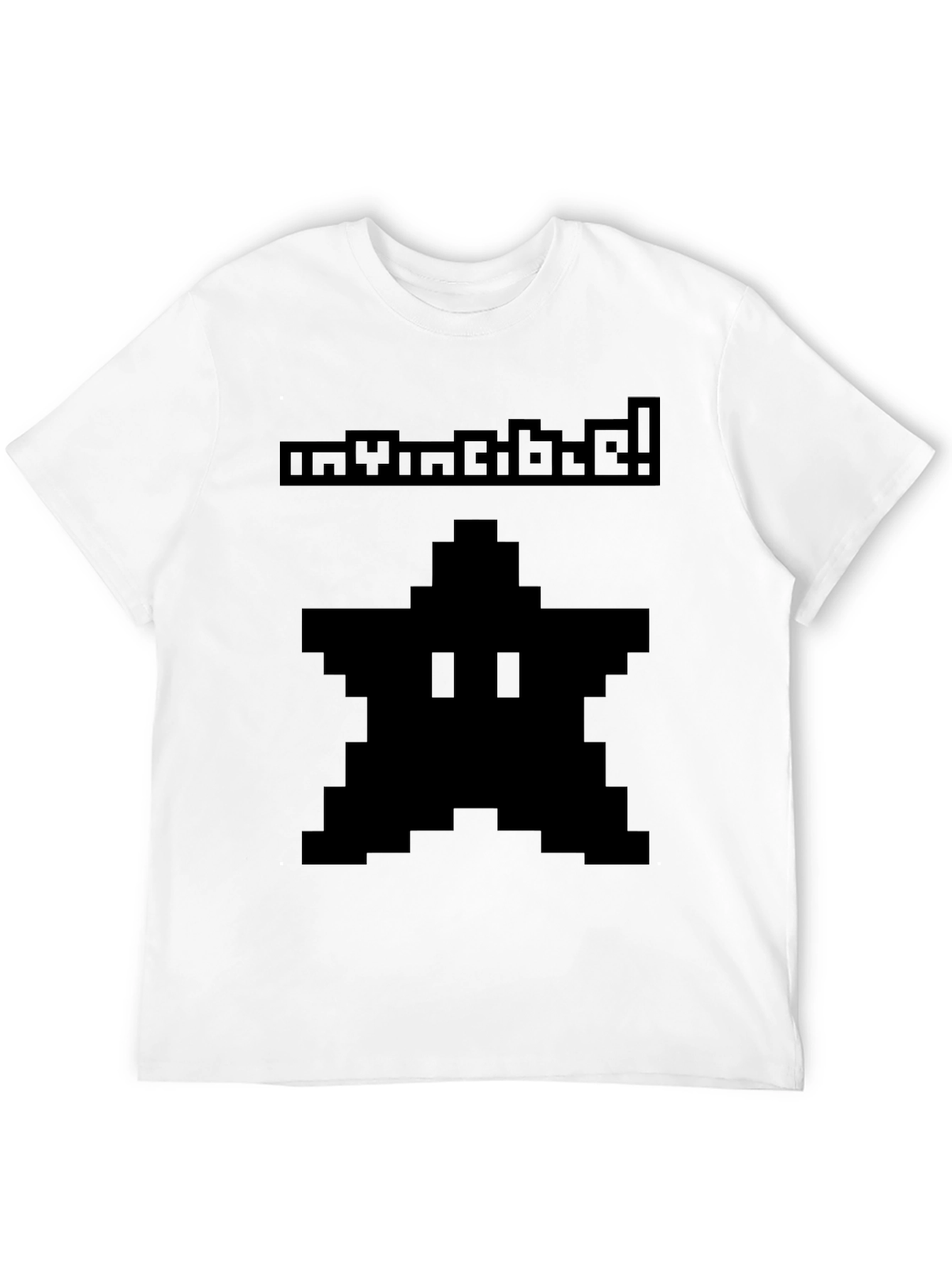 Invincible Star Power-Up Black T-Shirt