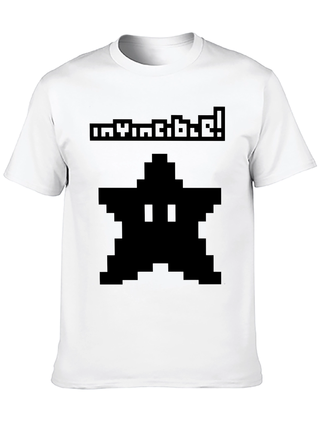 Invincible Star Power-Up Black T-Shirt