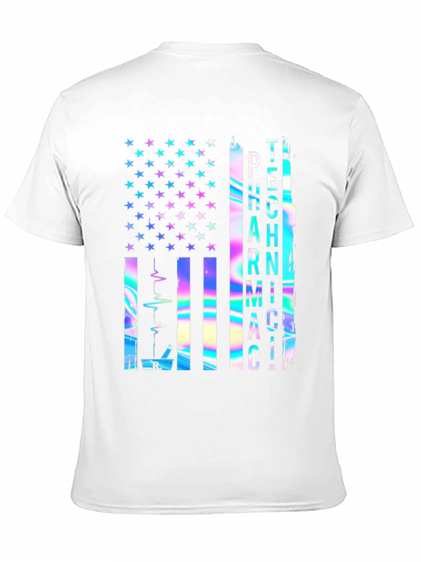 Pharmacy Technician Flag T-Shirt