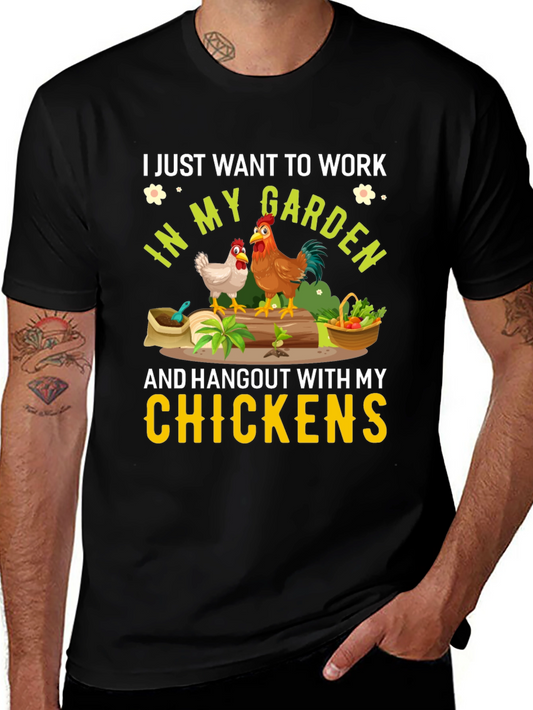I Just Want To Work In My Garden T-Shirt