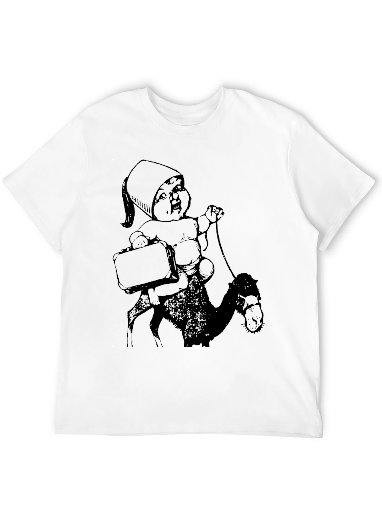Novelty Baby on Camel T-Shirt
