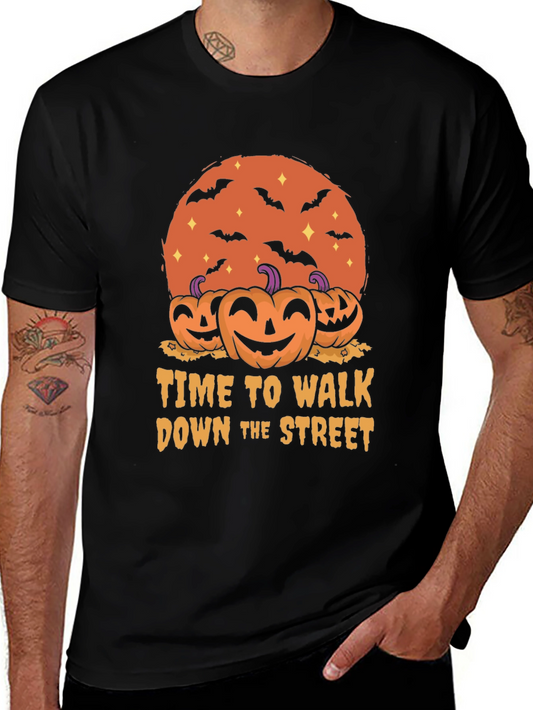 Halloween T-Shirt: Time to Walk Down the Street