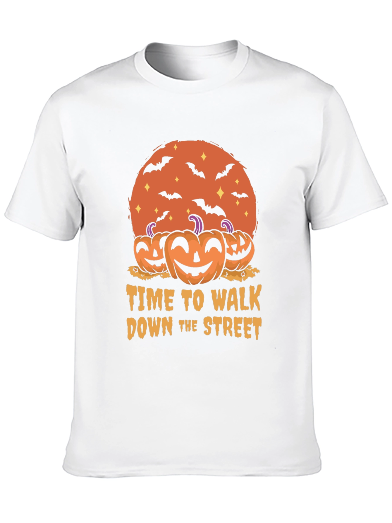 Halloween T-Shirt: Time to Walk Down the Street