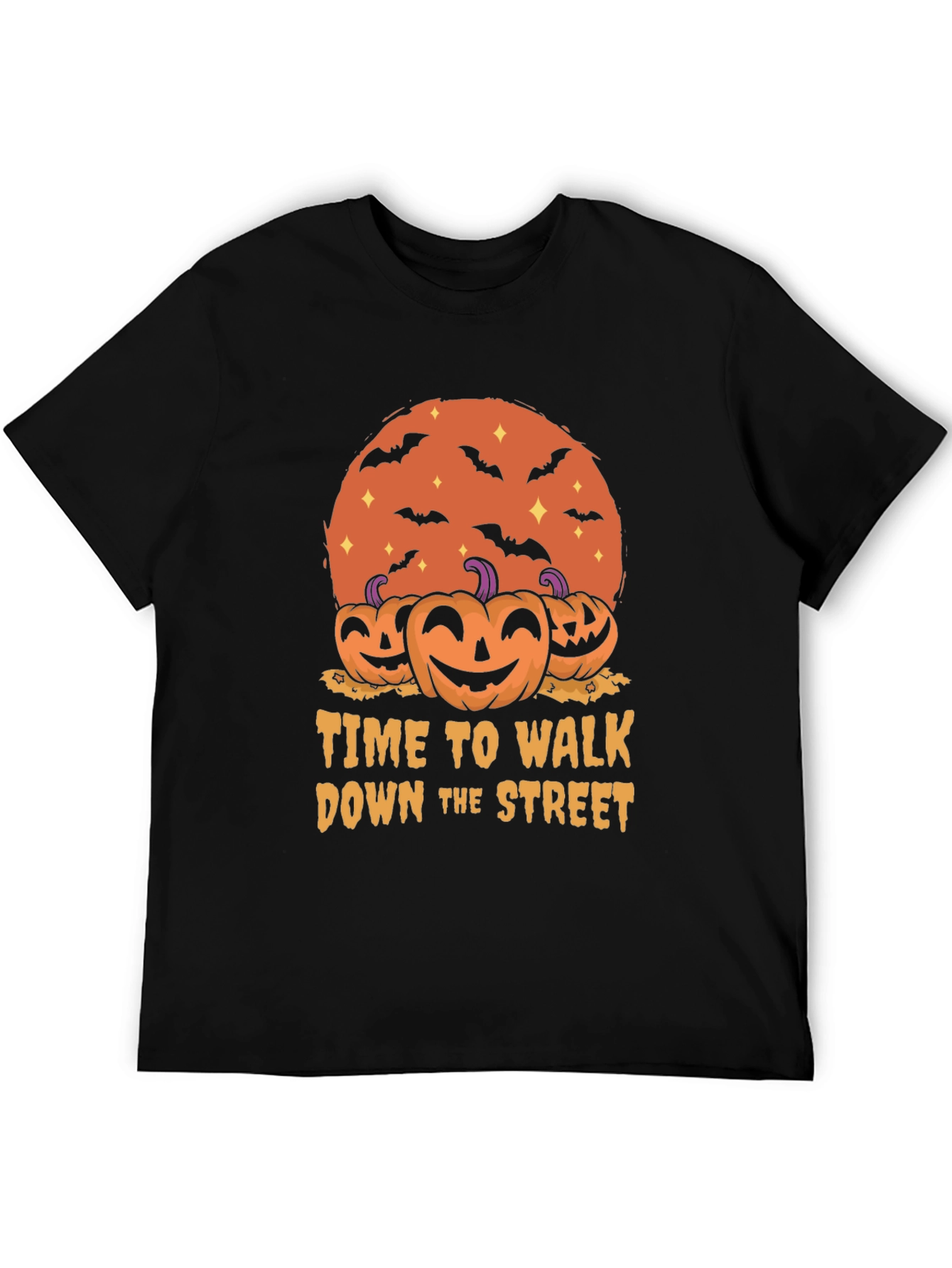 Halloween T-Shirt: Time to Walk Down the Street