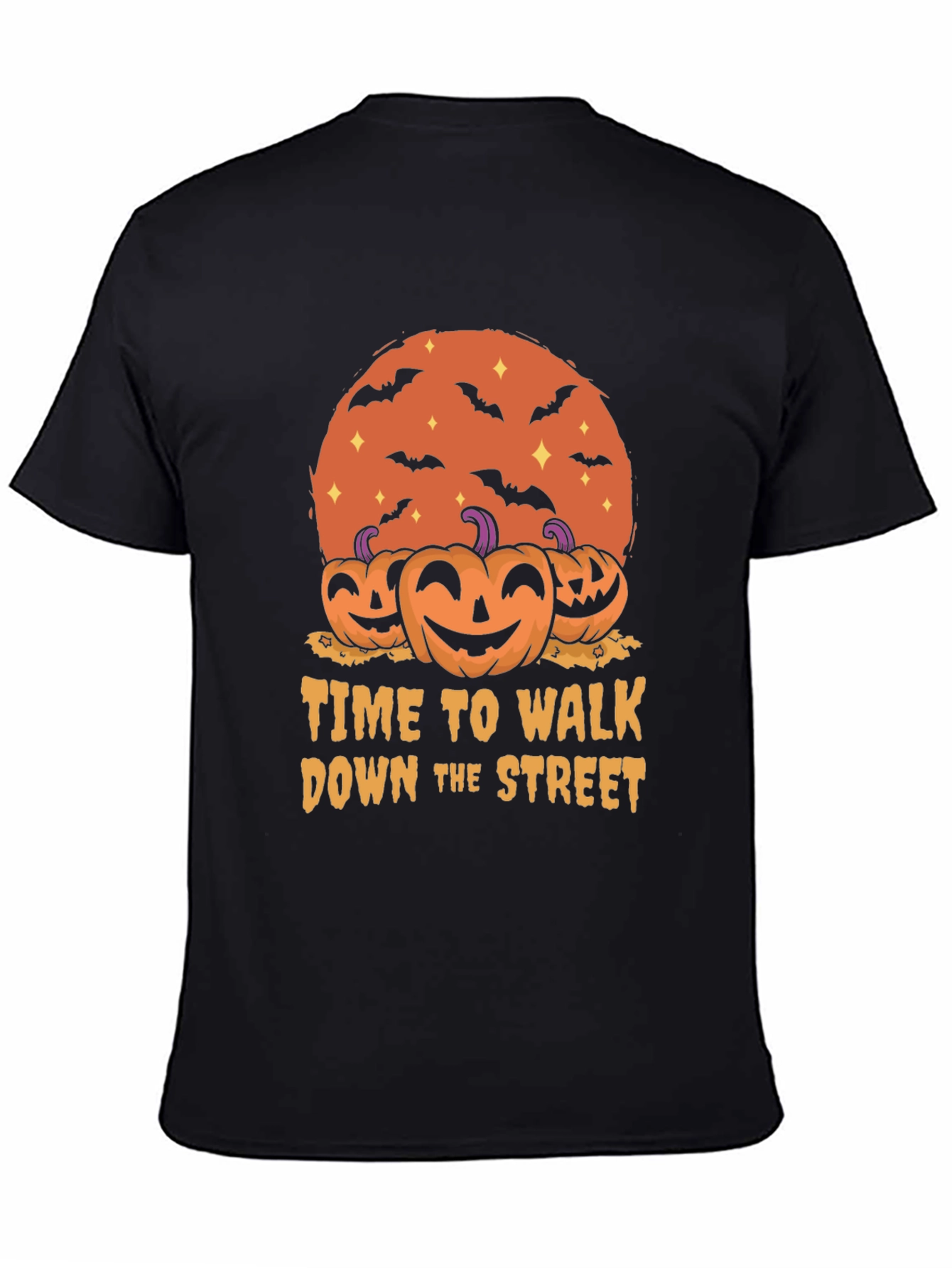 Halloween T-Shirt: Time to Walk Down the Street