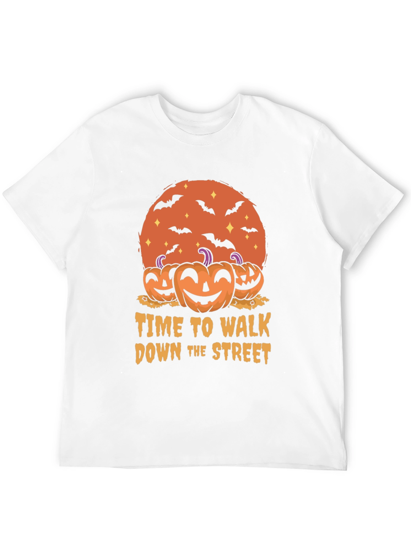 Halloween T-Shirt: Time to Walk Down the Street
