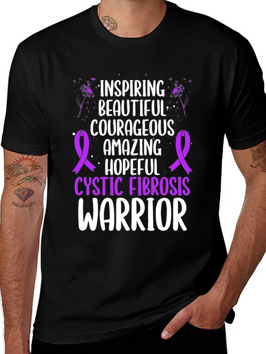Cystic Fibrosis Warrior T-Shirt - Inspiring Hope