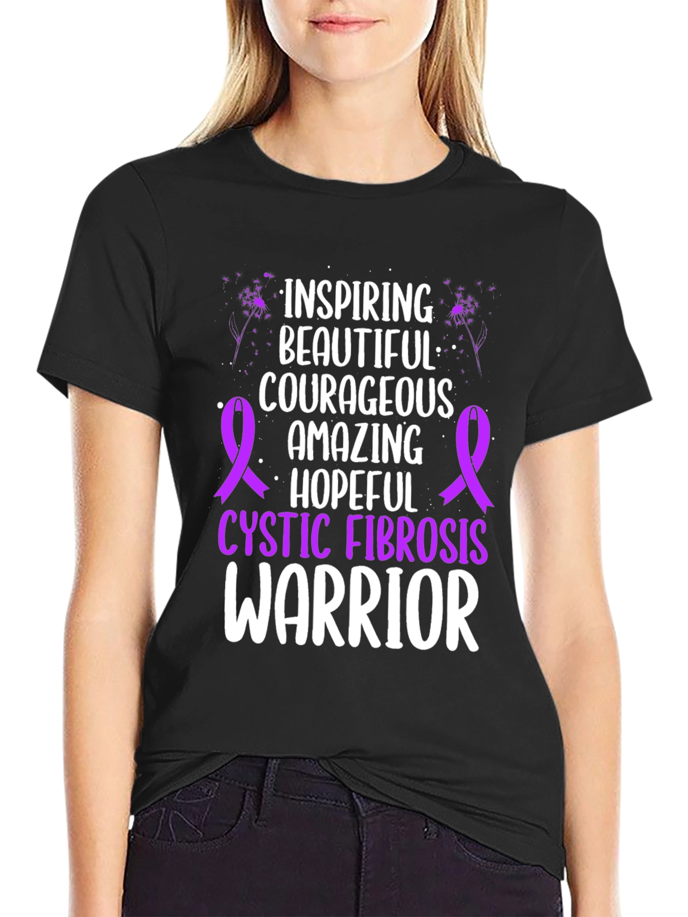 Cystic Fibrosis Warrior T-Shirt - Inspiring Hope