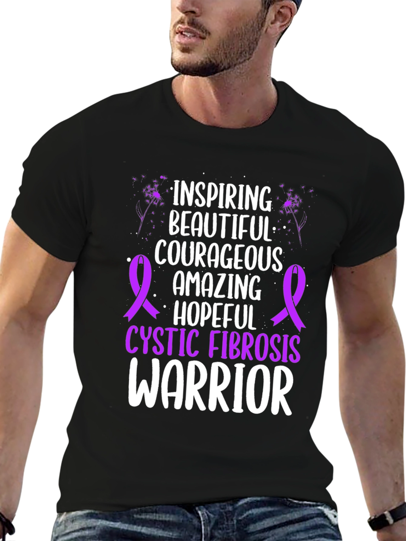 Cystic Fibrosis Warrior T-Shirt - Inspiring Hope