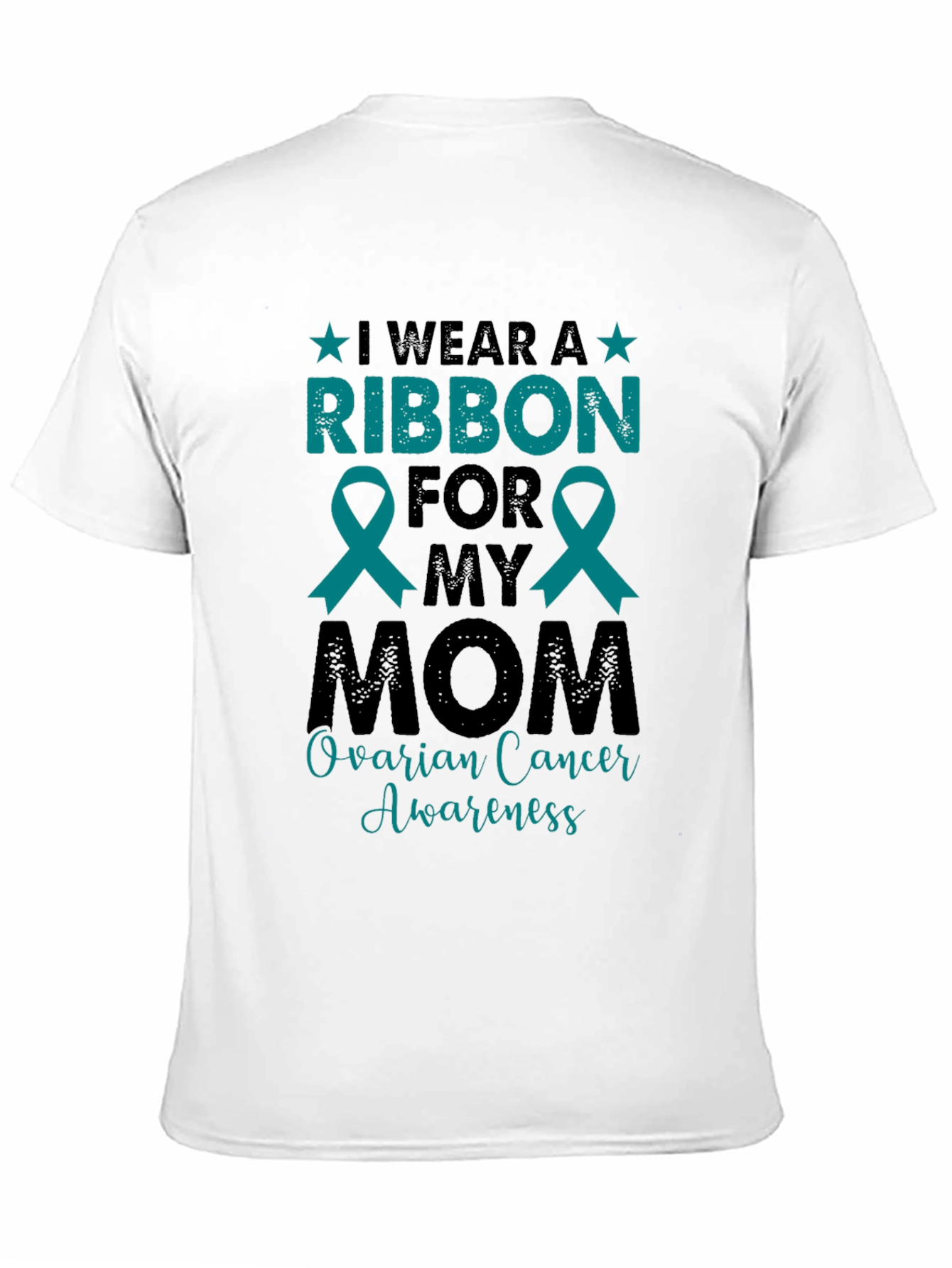 Ovarian Cancer Awareness Ribbon T-Shirt