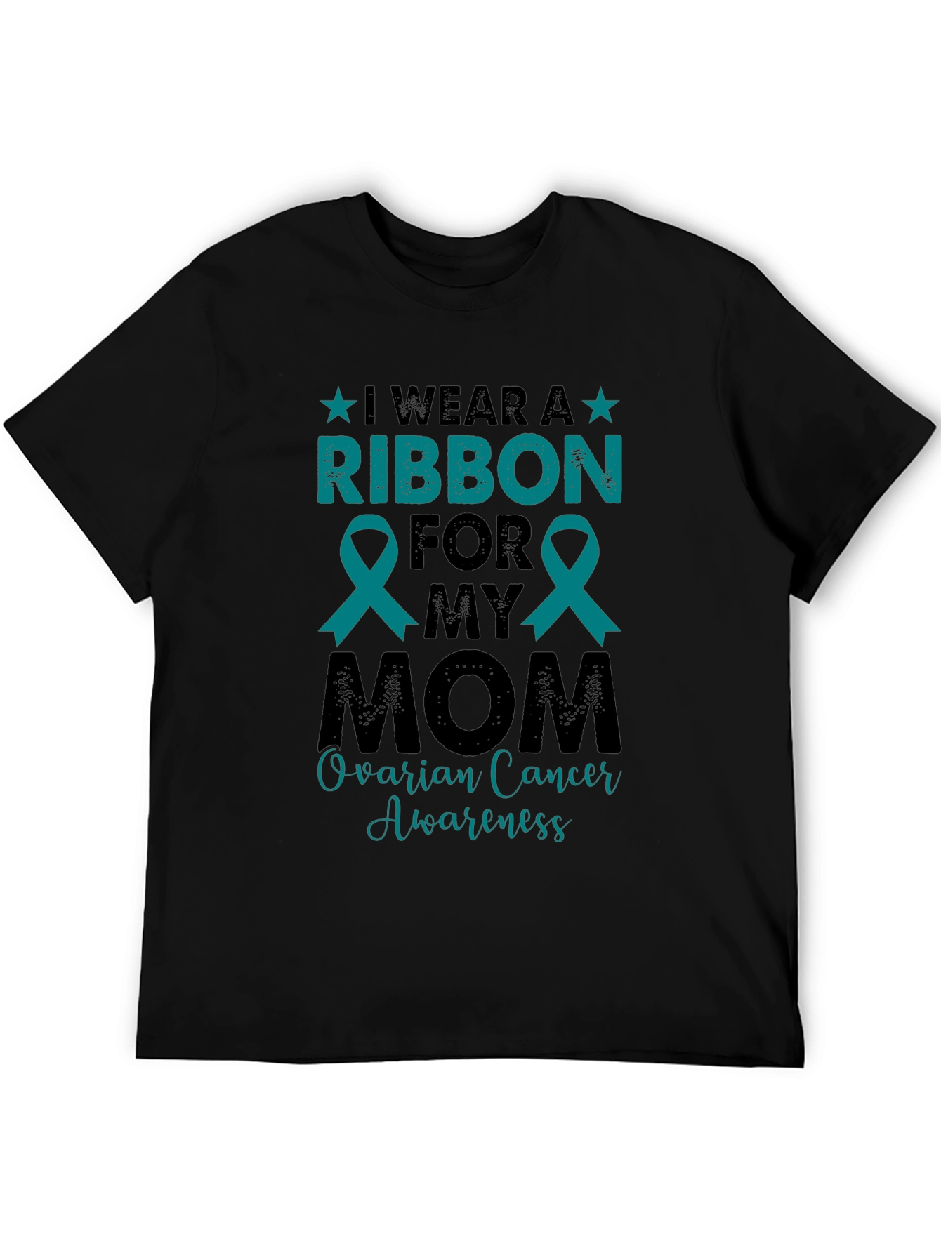 Ovarian Cancer Awareness Ribbon T-Shirt