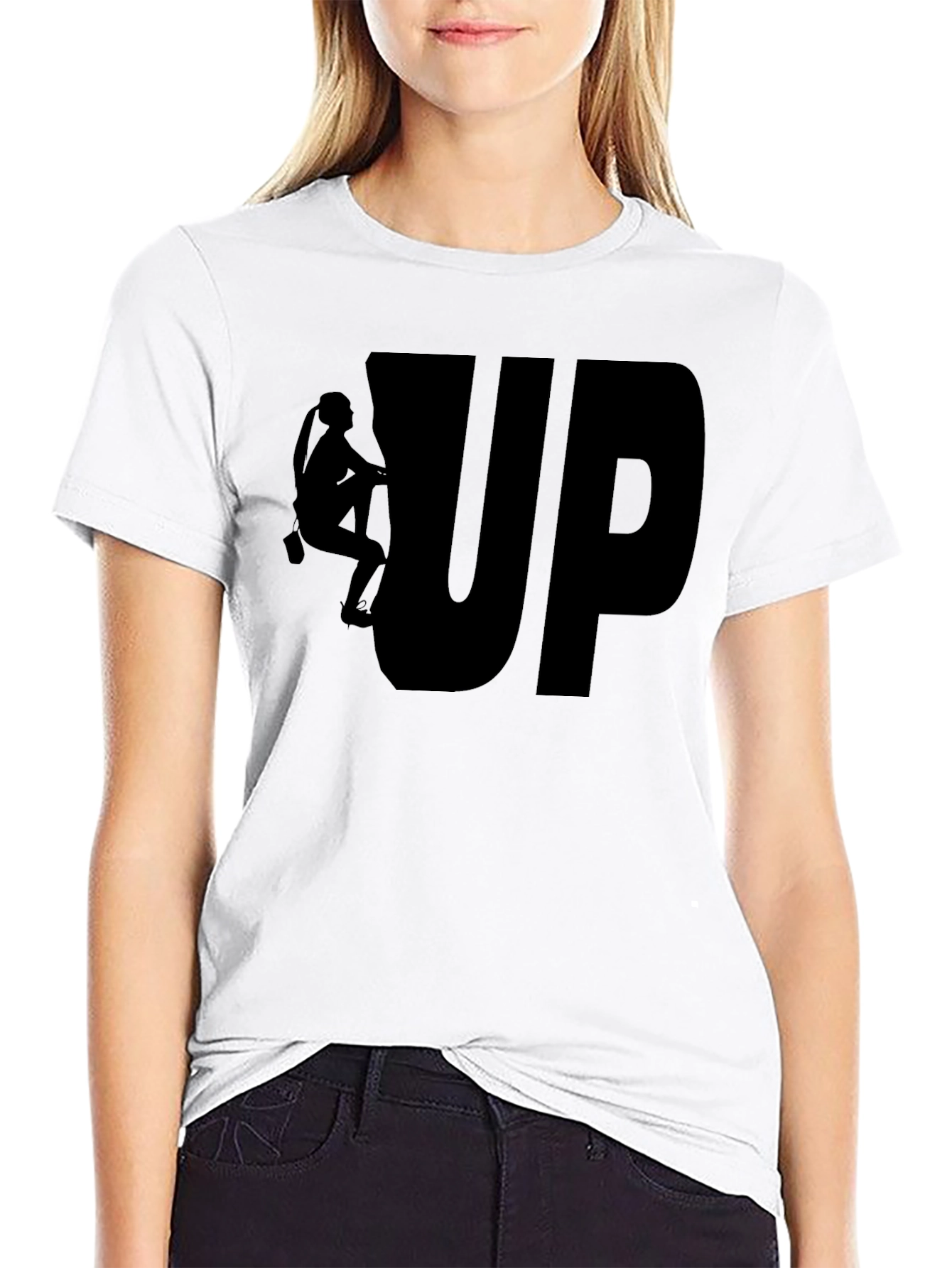 Climb UP Graphic Tee - Rock Climbing Shirt