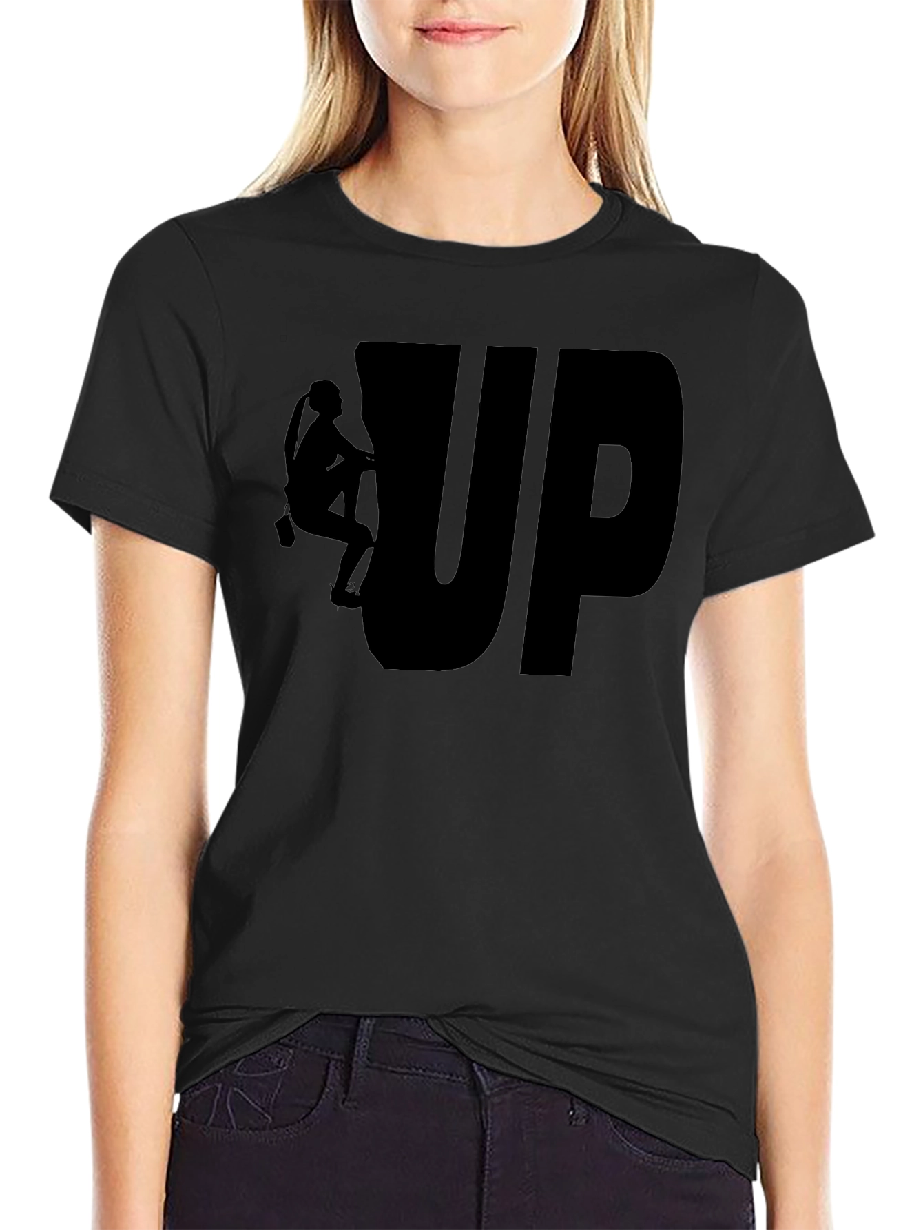 Climb UP Graphic Tee - Rock Climbing Shirt
