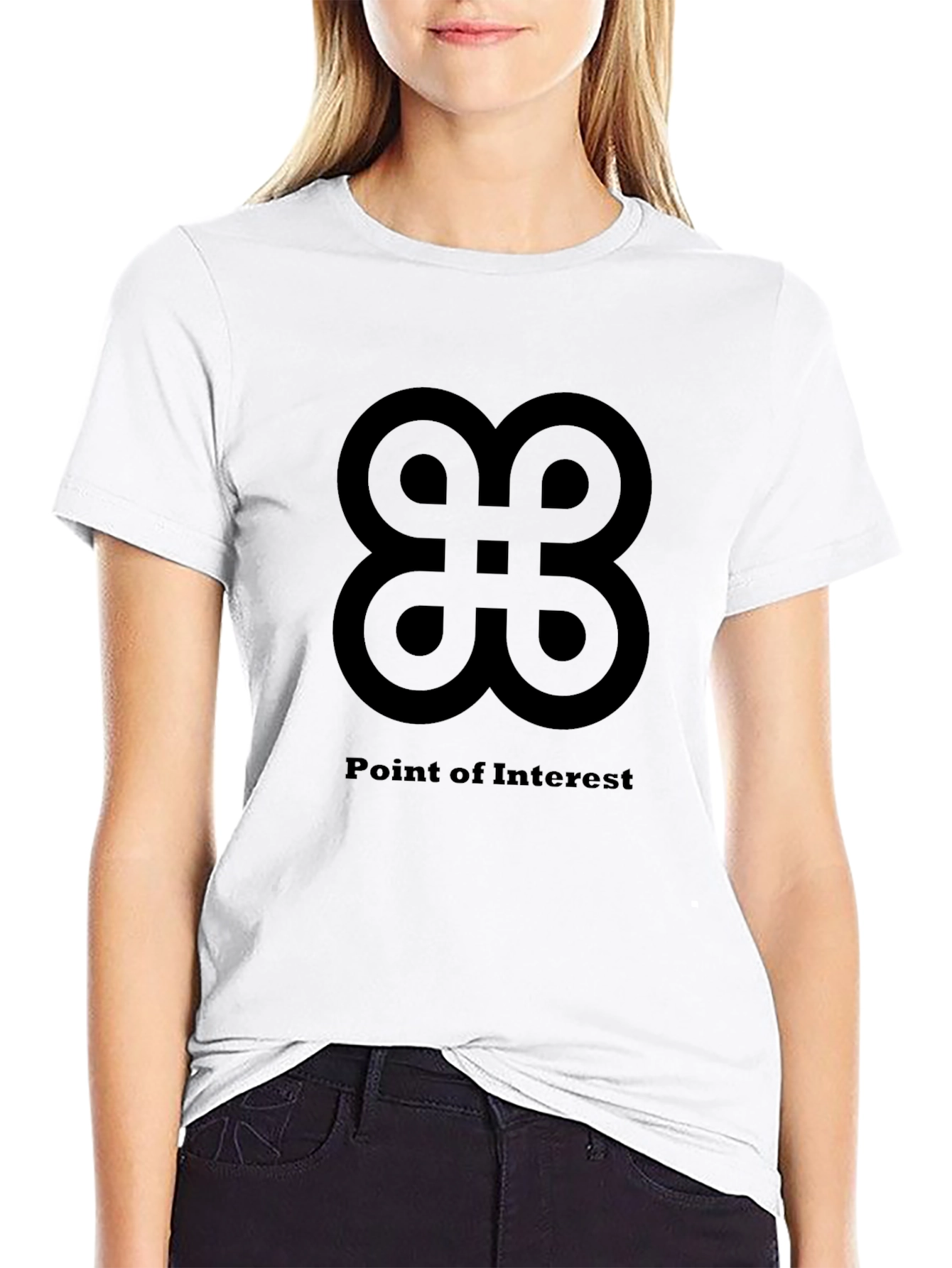 Point of Interest T-Shirt - Black Ctrl Symbol Tee