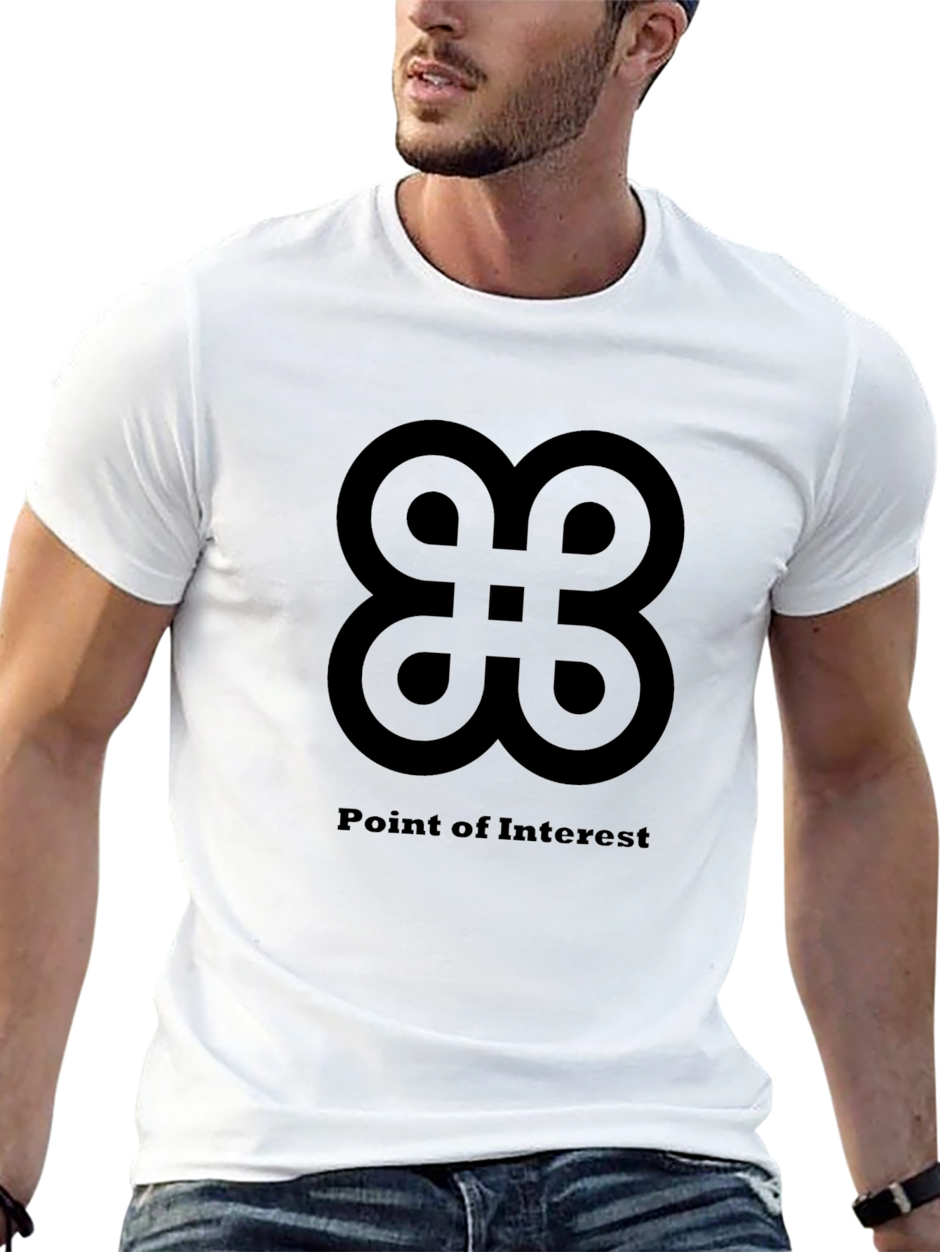 Point of Interest T-Shirt - Black Ctrl Symbol Tee