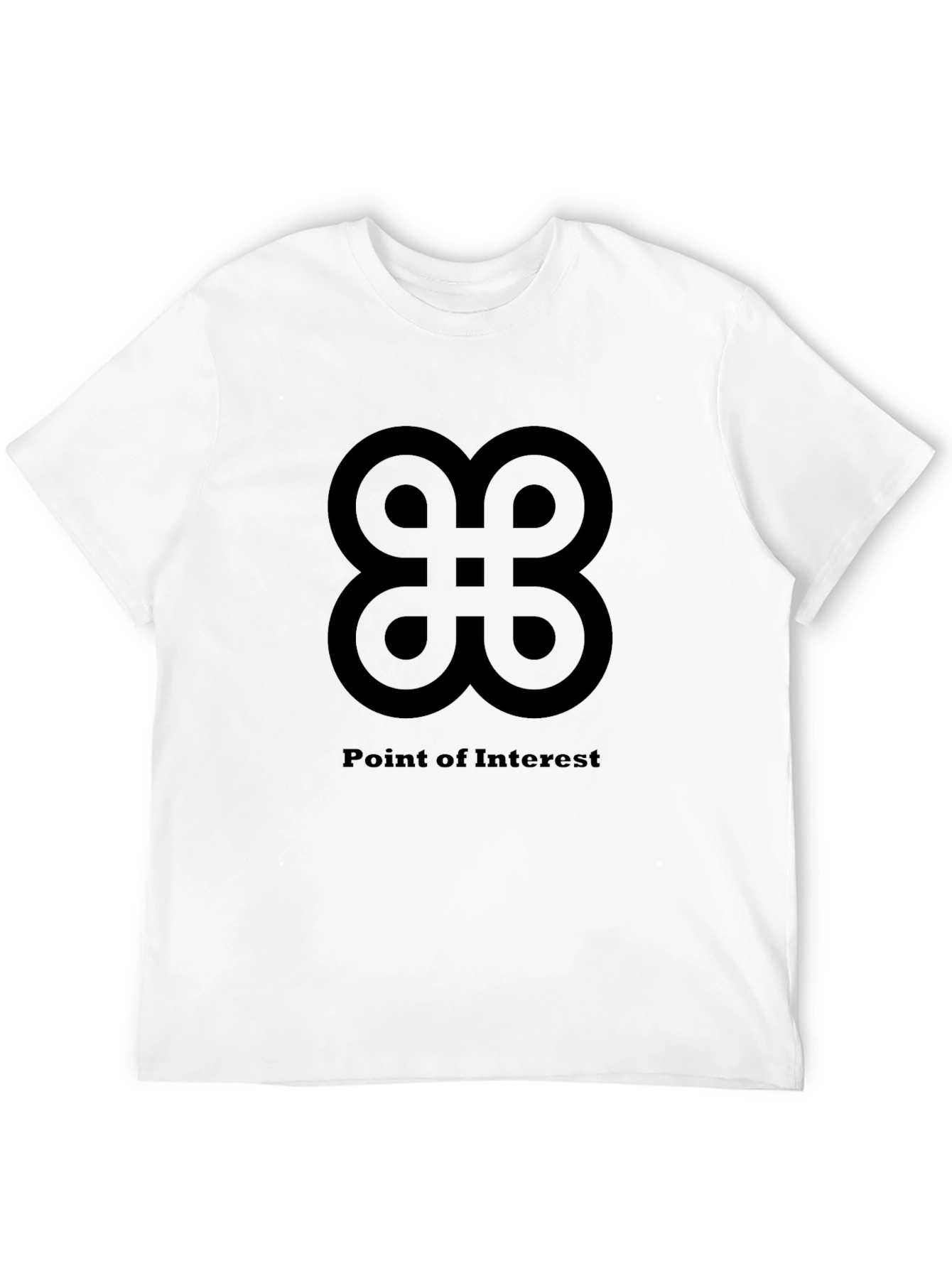 Point of Interest T-Shirt - Black Ctrl Symbol Tee