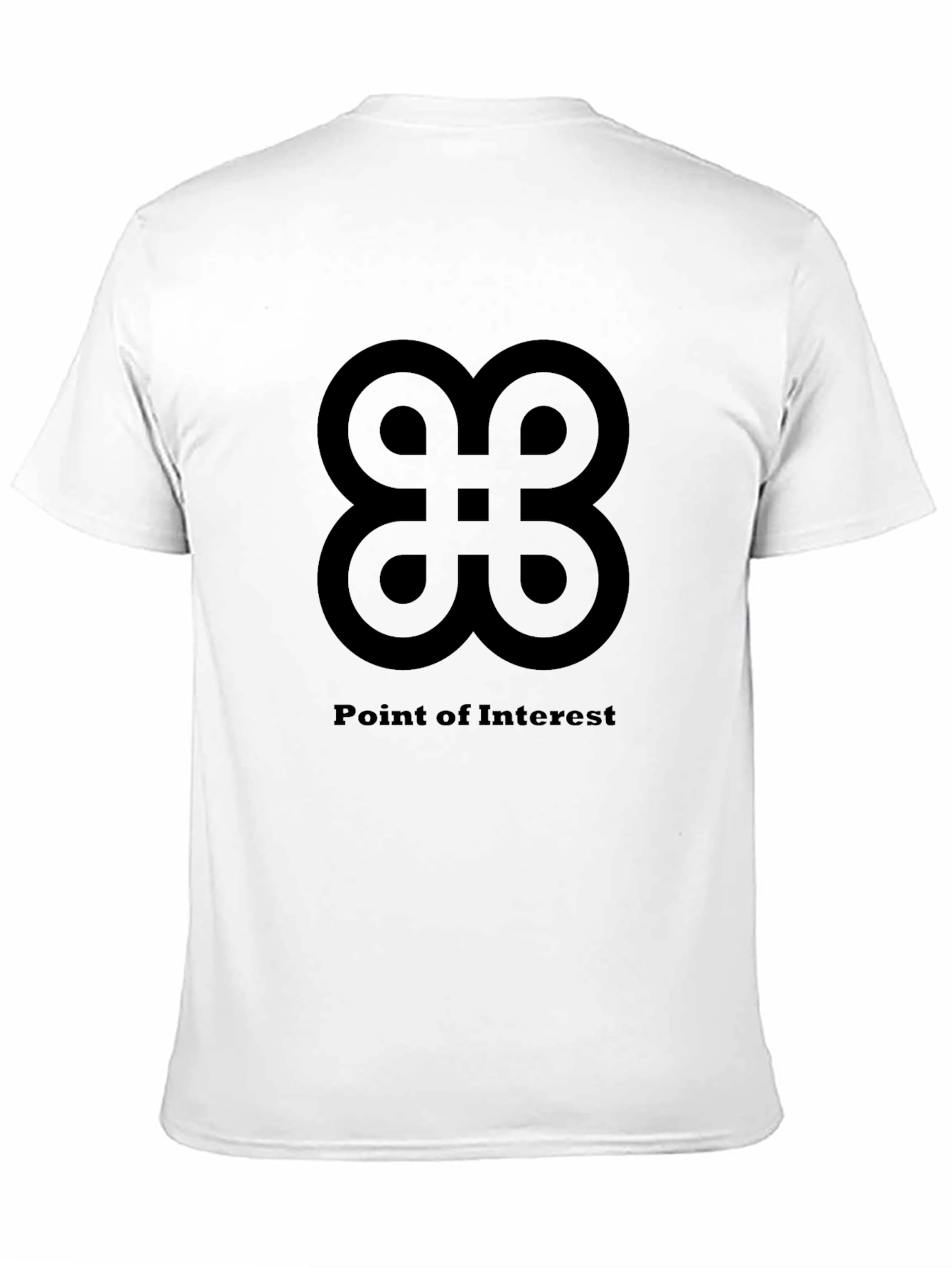 Point of Interest T-Shirt - Black Ctrl Symbol Tee