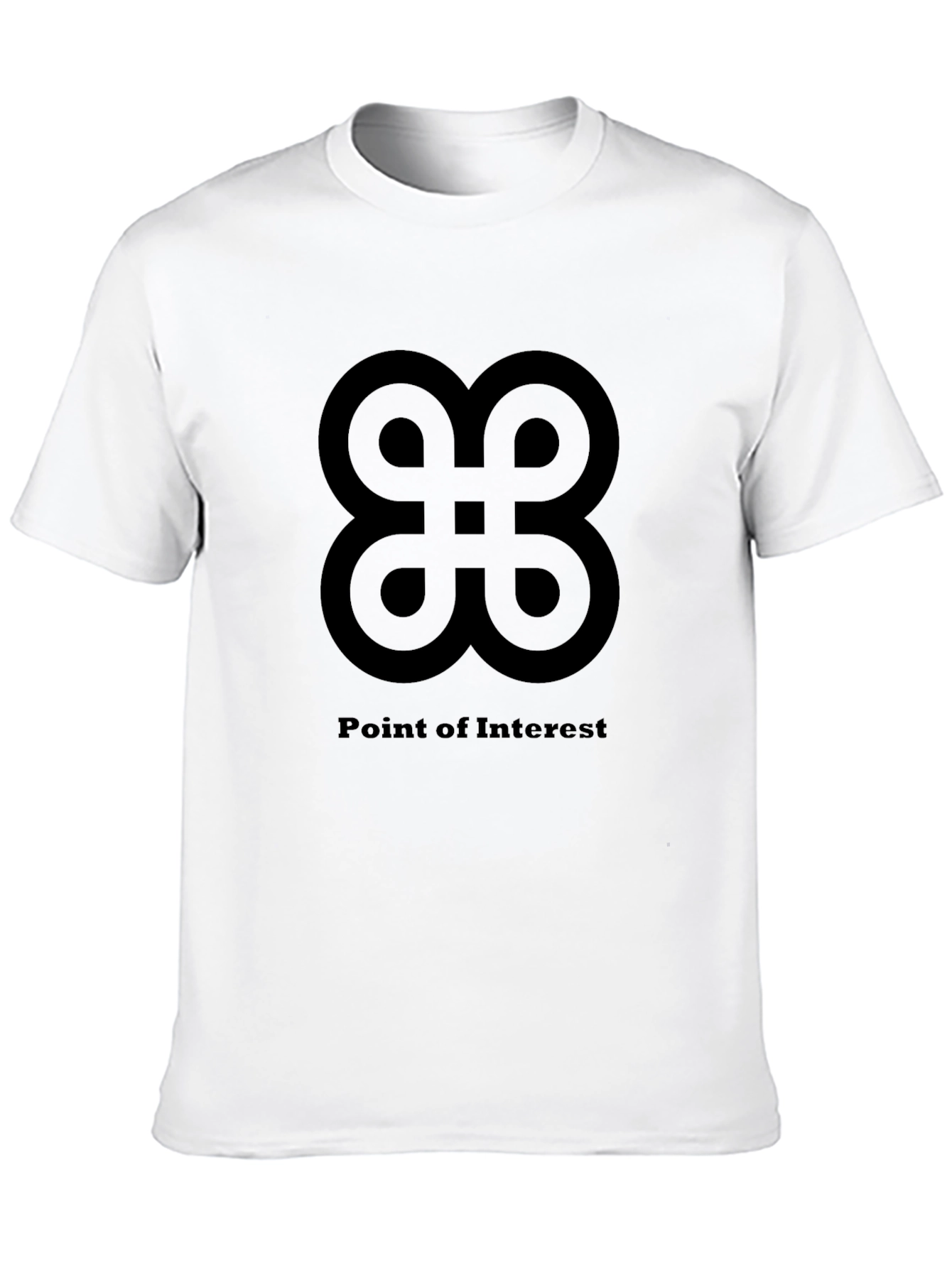 Point of Interest T-Shirt - Black Ctrl Symbol Tee