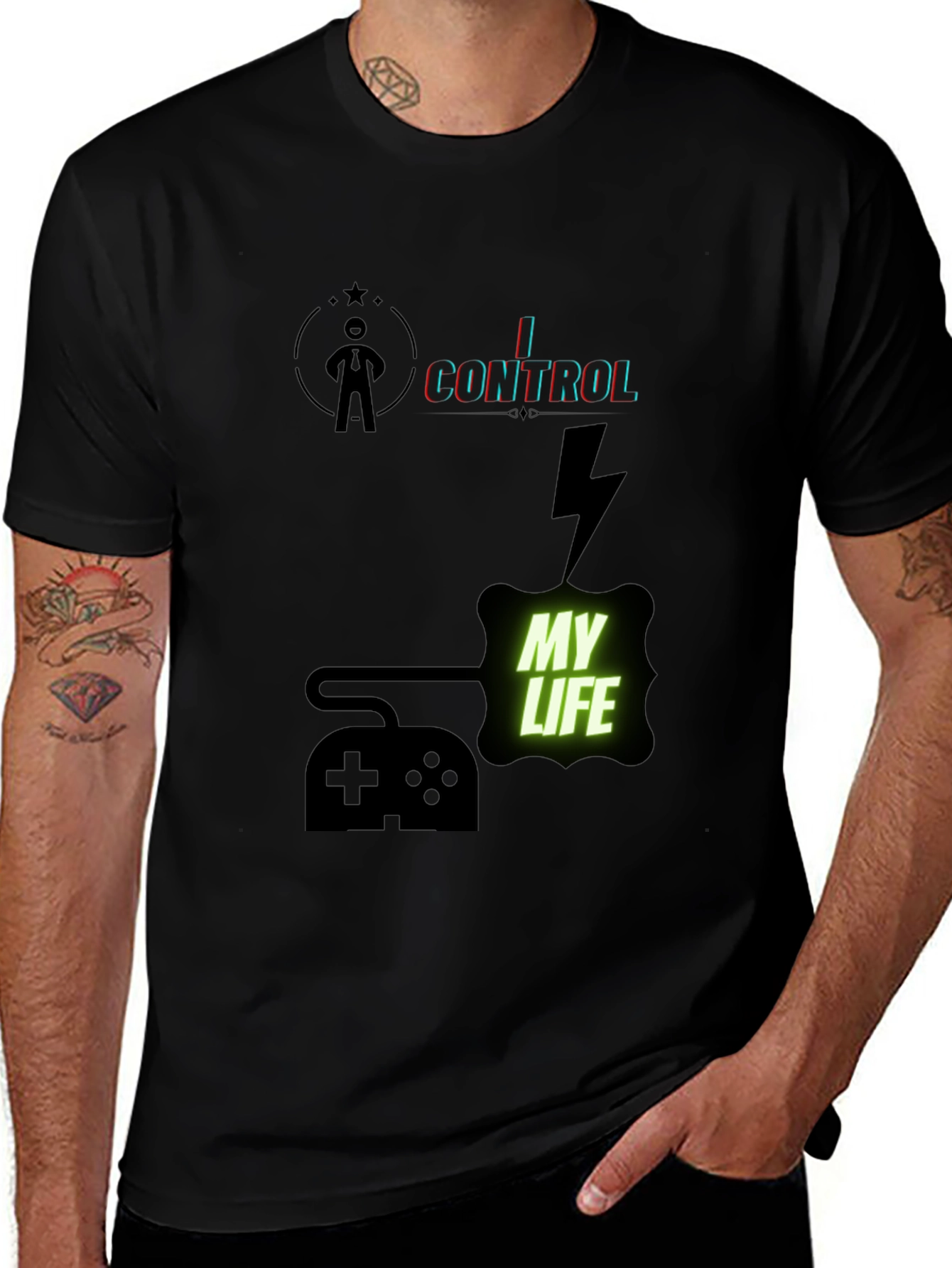 I Control My Life Gaming T-Shirt