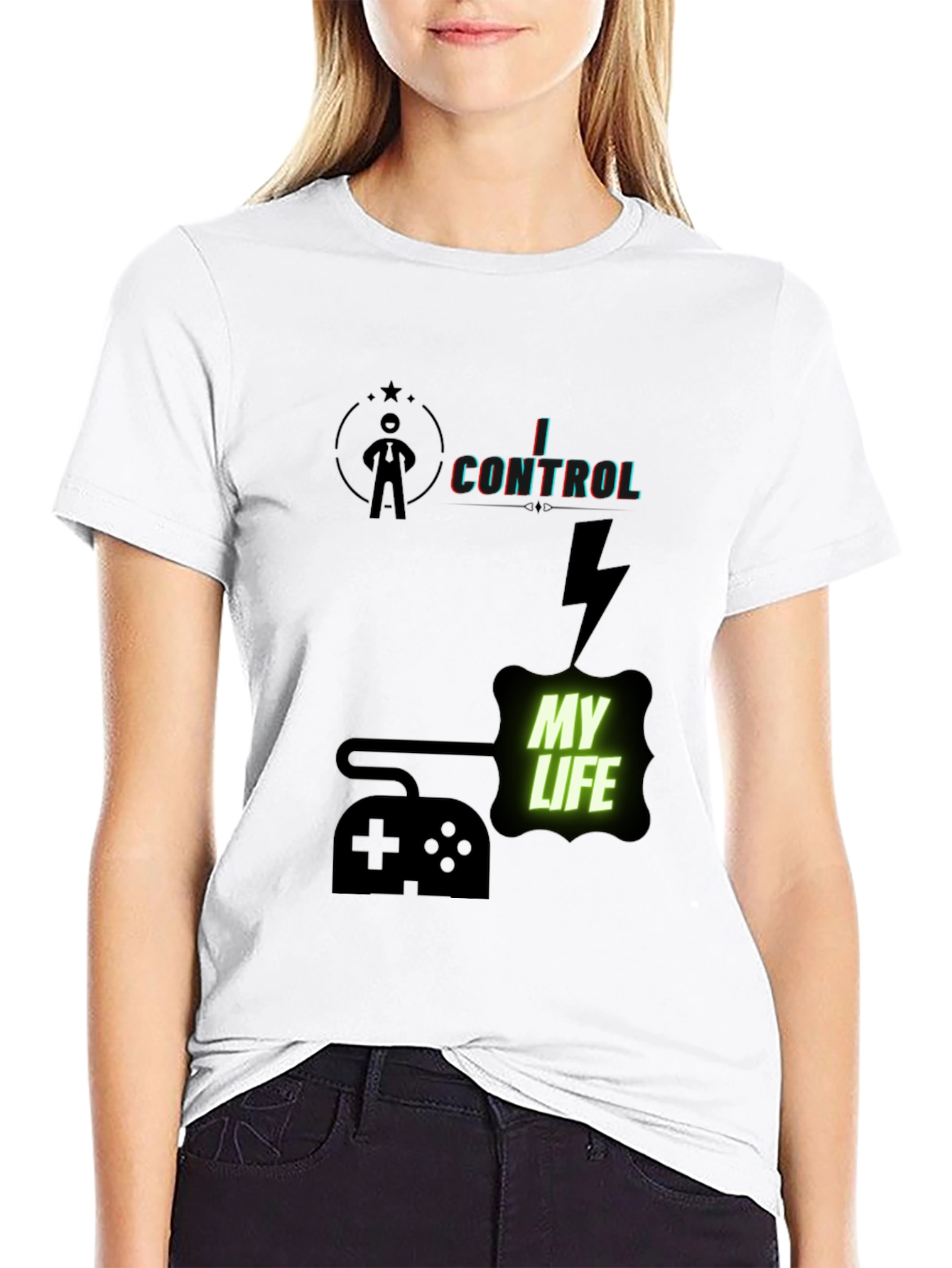 I Control My Life Gaming T-Shirt