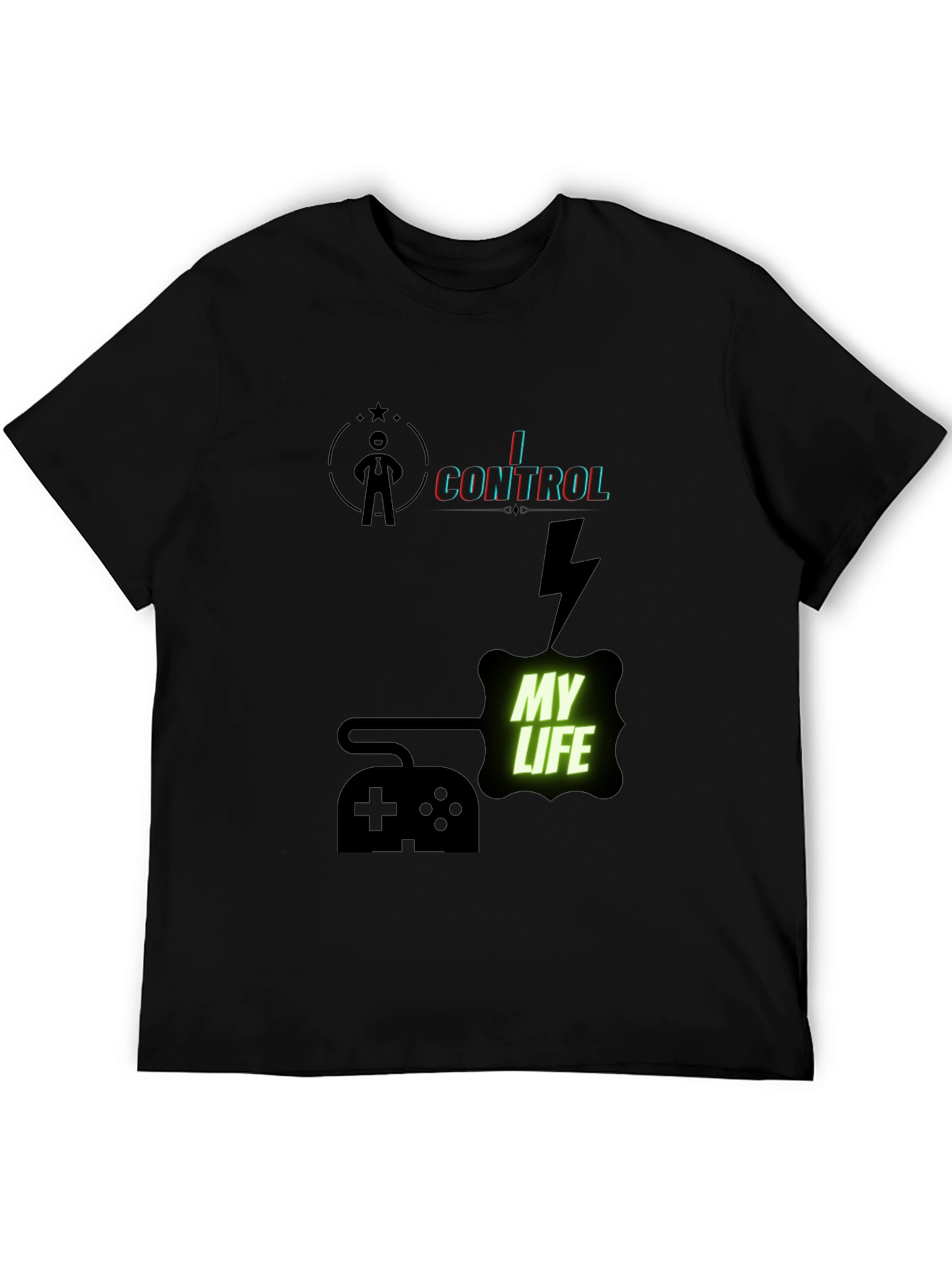 I Control My Life Gaming T-Shirt