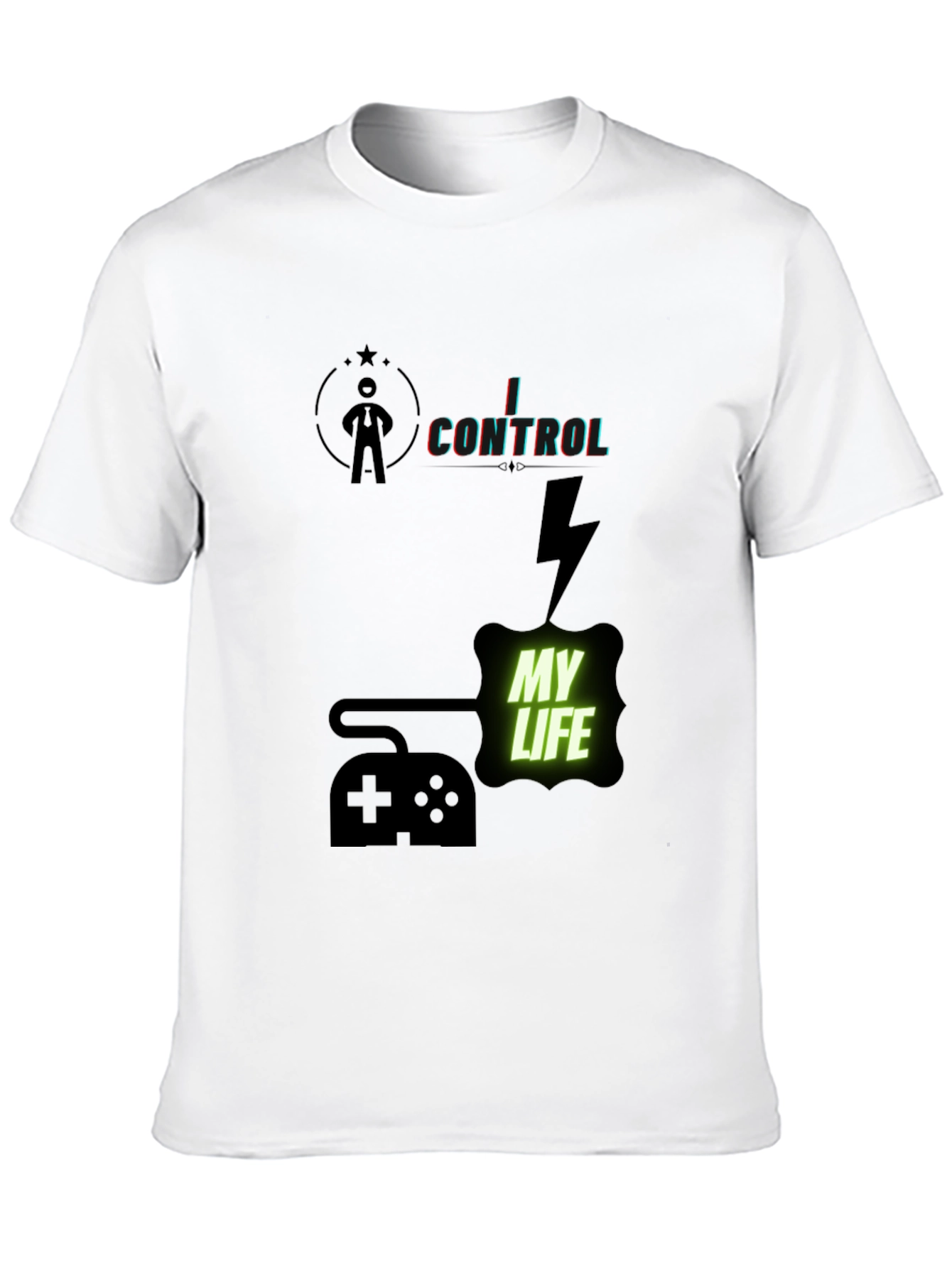 I Control My Life Gaming T-Shirt