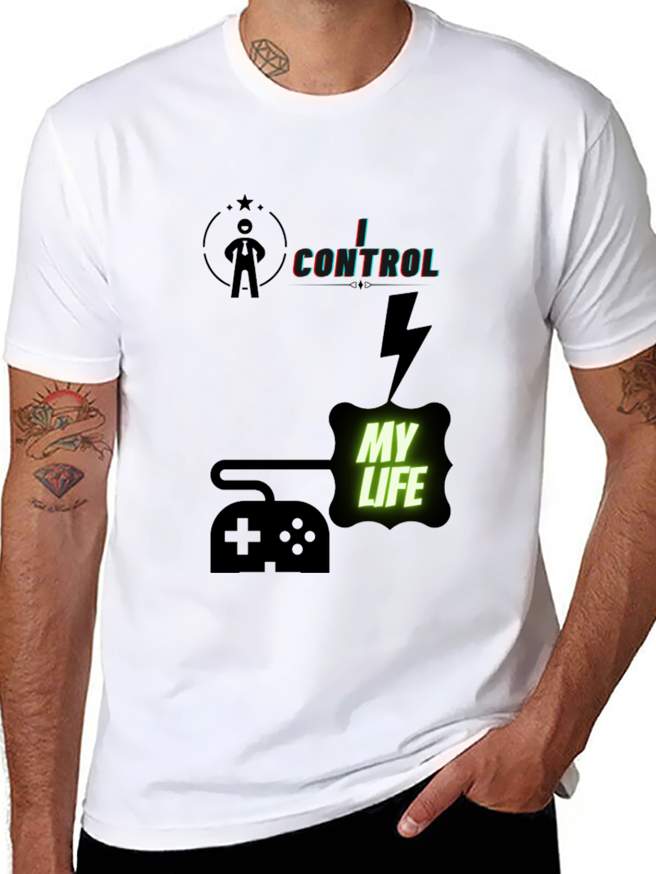 I Control My Life Gaming T-Shirt