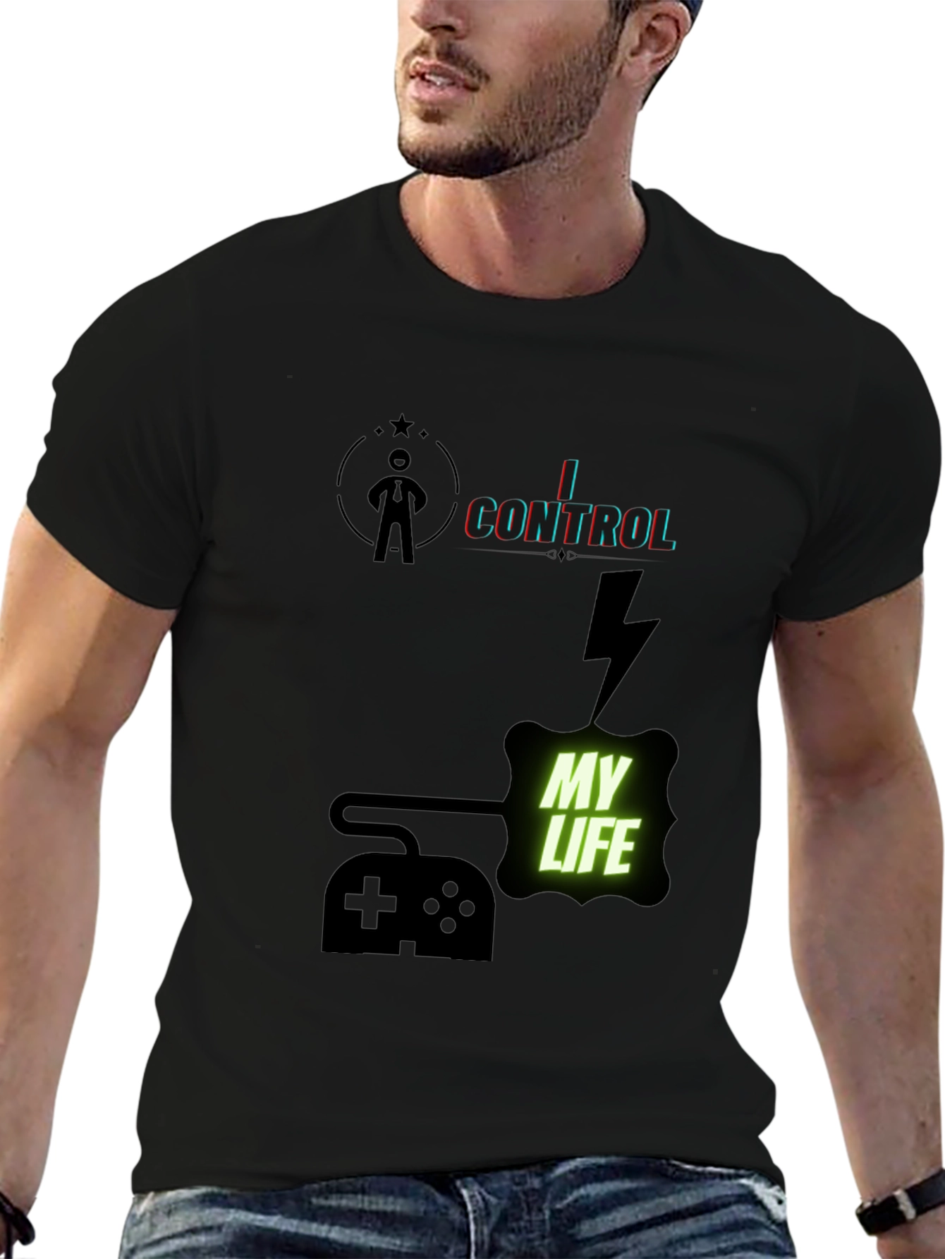 I Control My Life Gaming T-Shirt
