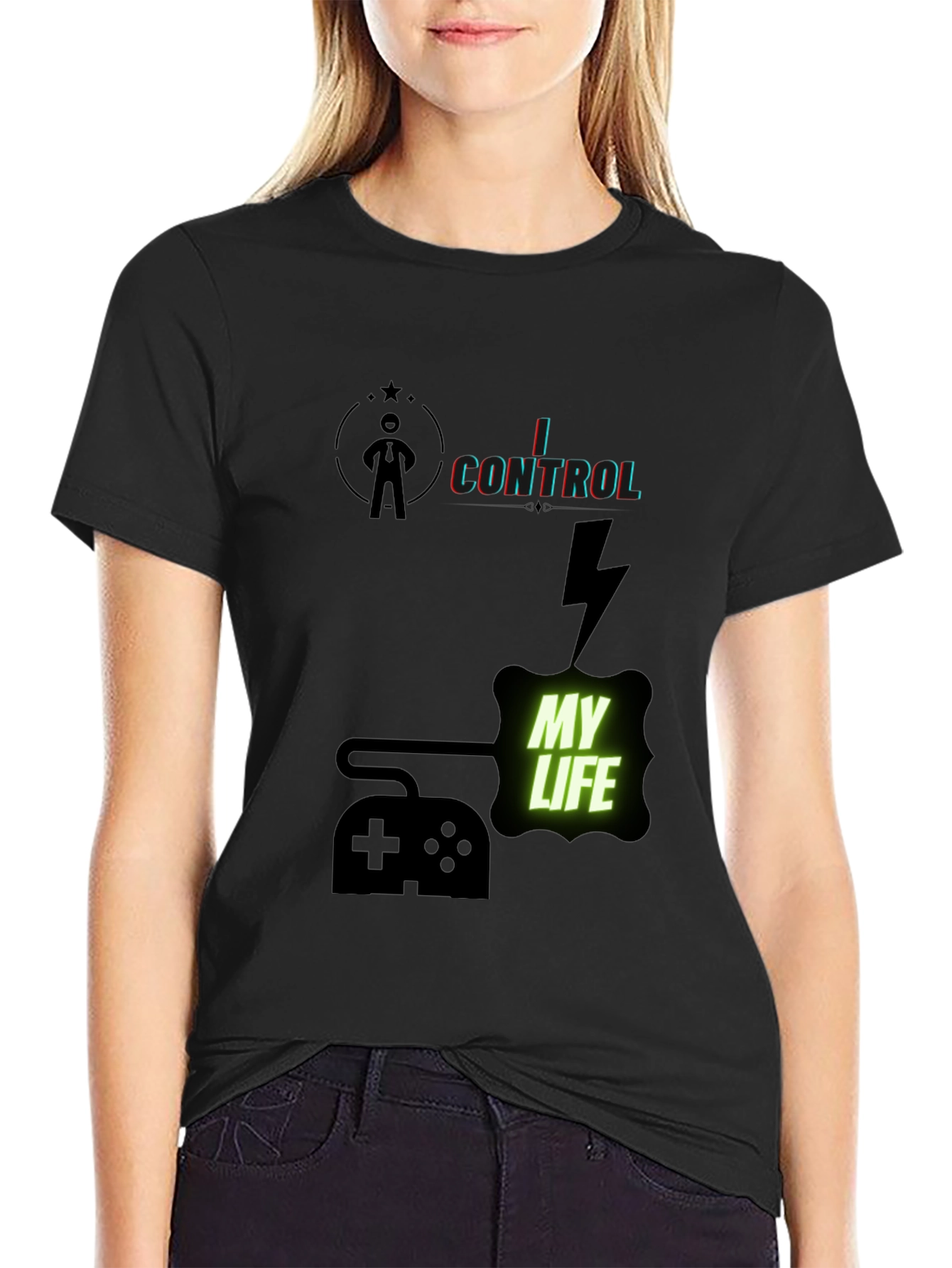 I Control My Life Gaming T-Shirt