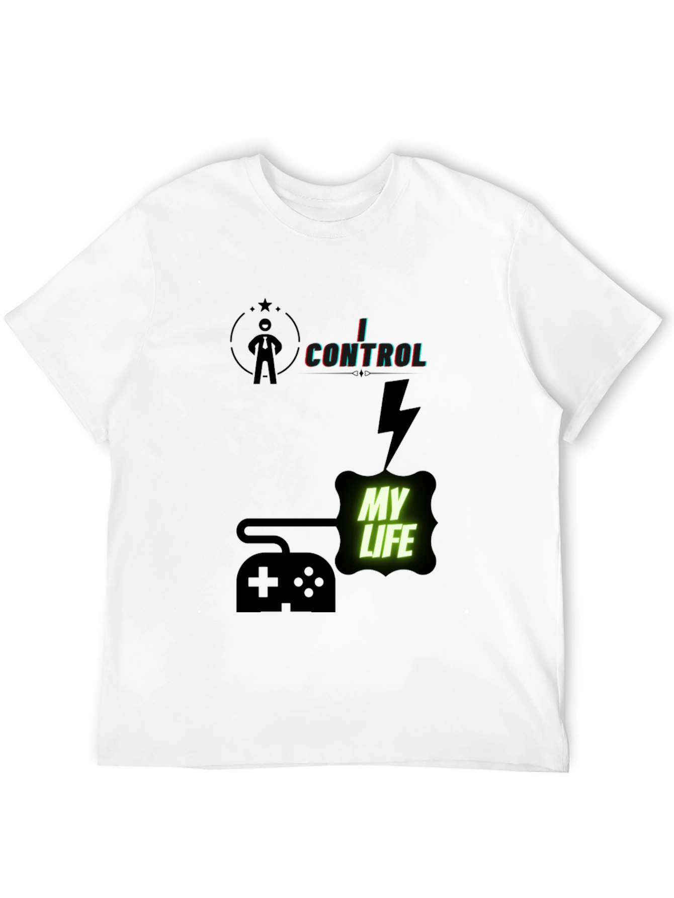 I Control My Life Gaming T-Shirt