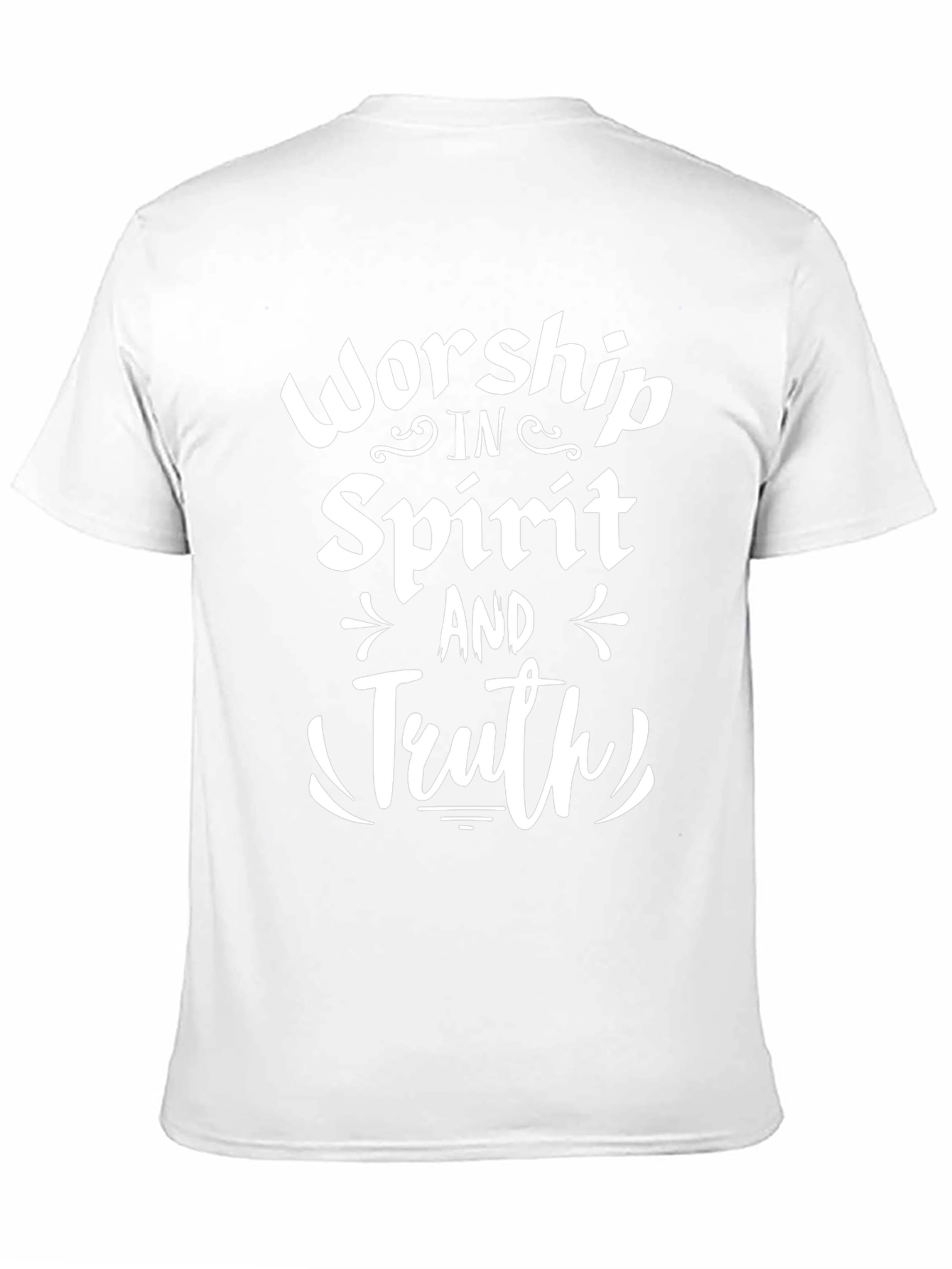 Worship in Spirit and Truth Black T-Shirt