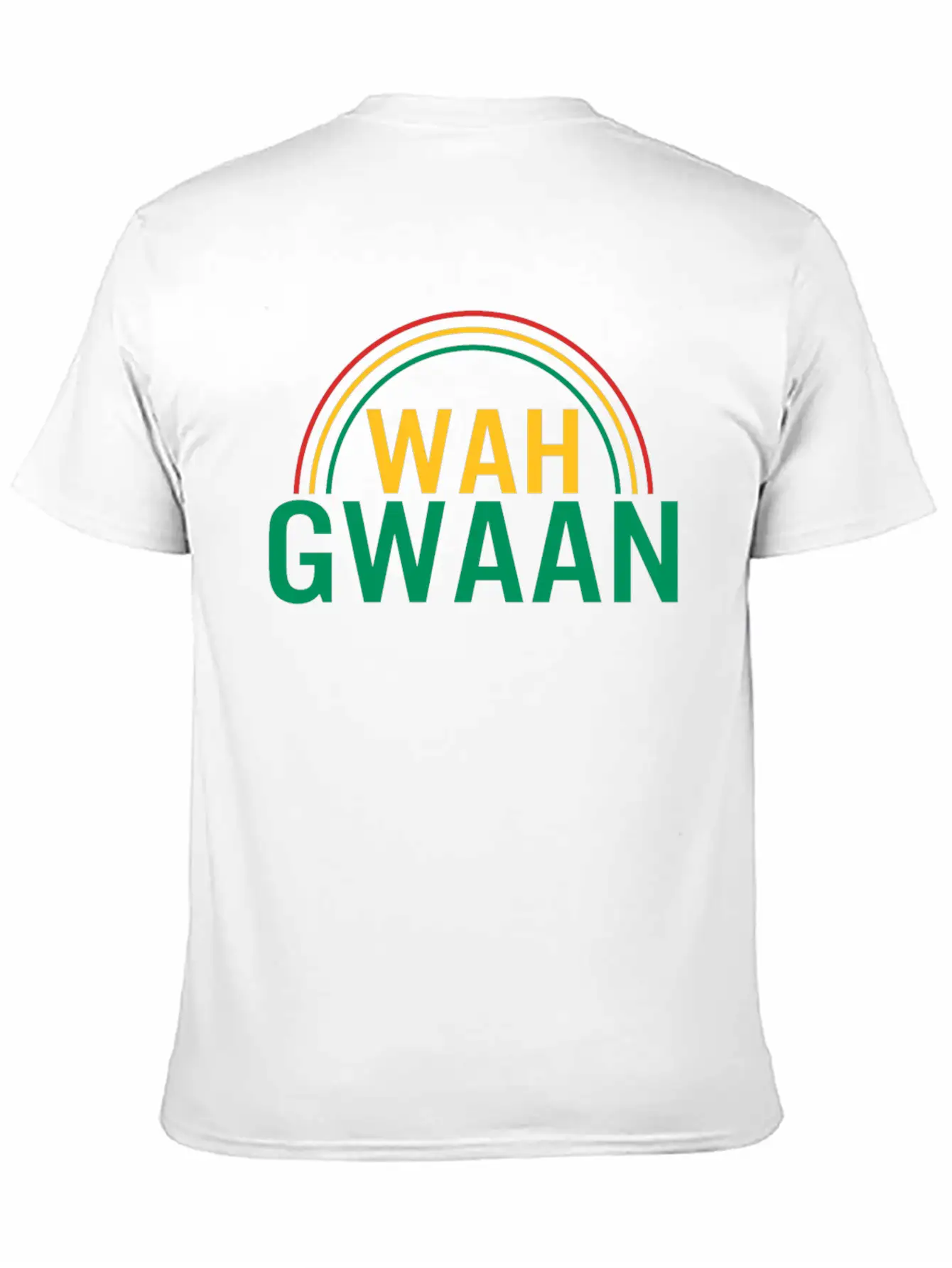 Jamaica Shirt, Wah Gwaan Rasta Reggae Colors Tee, Unisex Casual T-Shirt – Clean Design For Daily Comfort