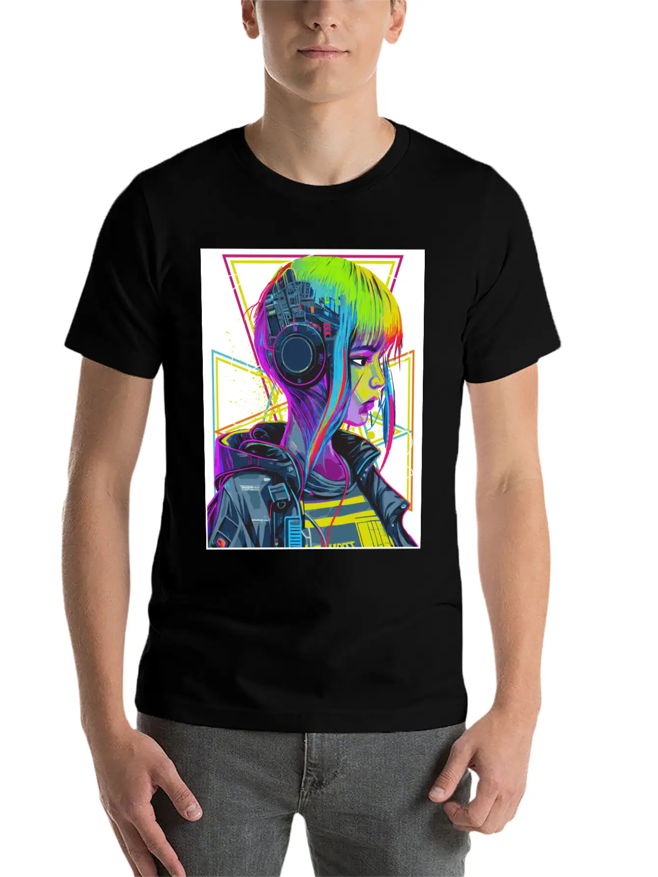 Japanese Cyberpop Aesthethic Futurism Vaporwave Gi Unisex Casual T-Shirt – Clean Design For Daily Comfort
