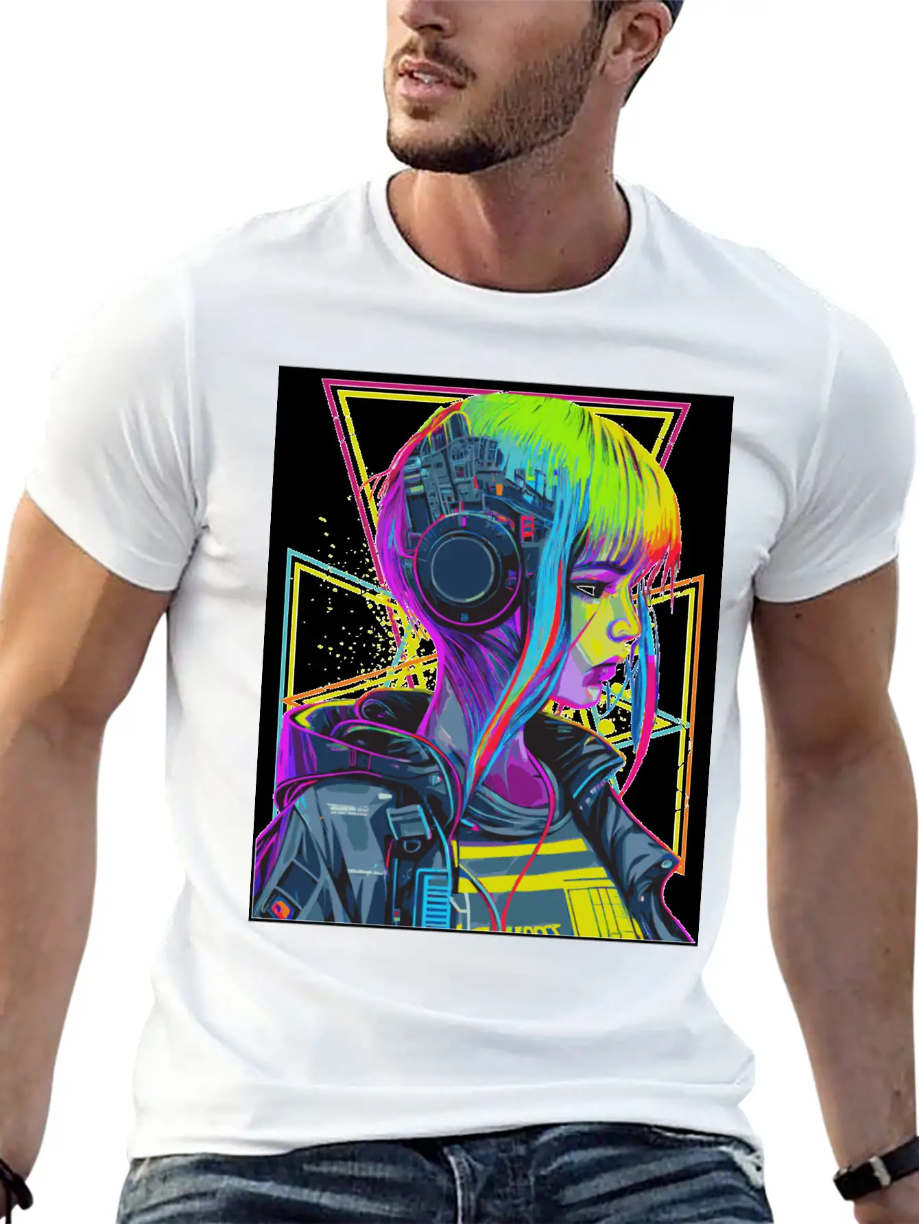 Japanese Cyberpop Aesthethic Futurism Vaporwave Gi Unisex Casual T-Shirt – Clean Design For Daily Comfort