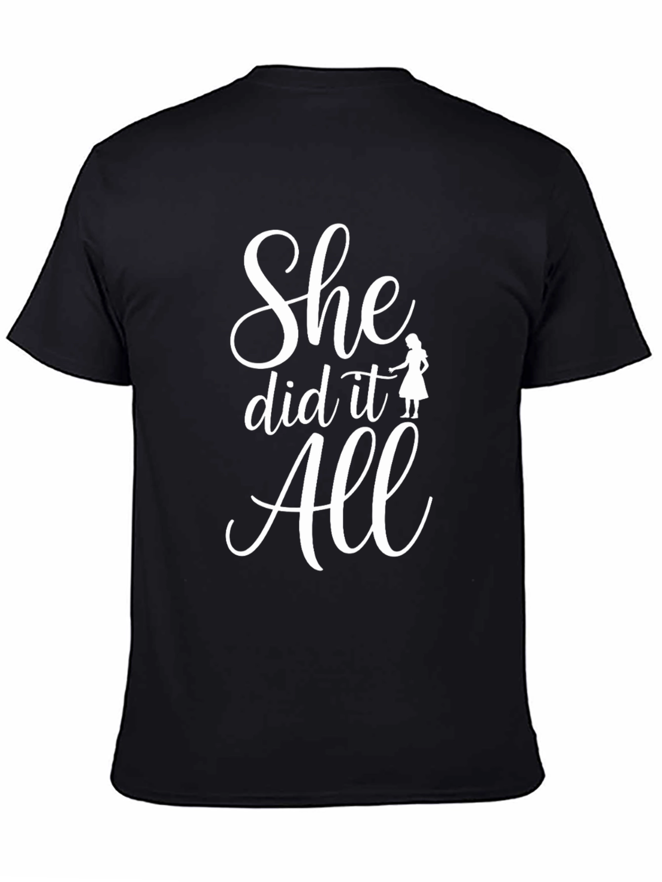 She Did It All Graduation T-Shirt