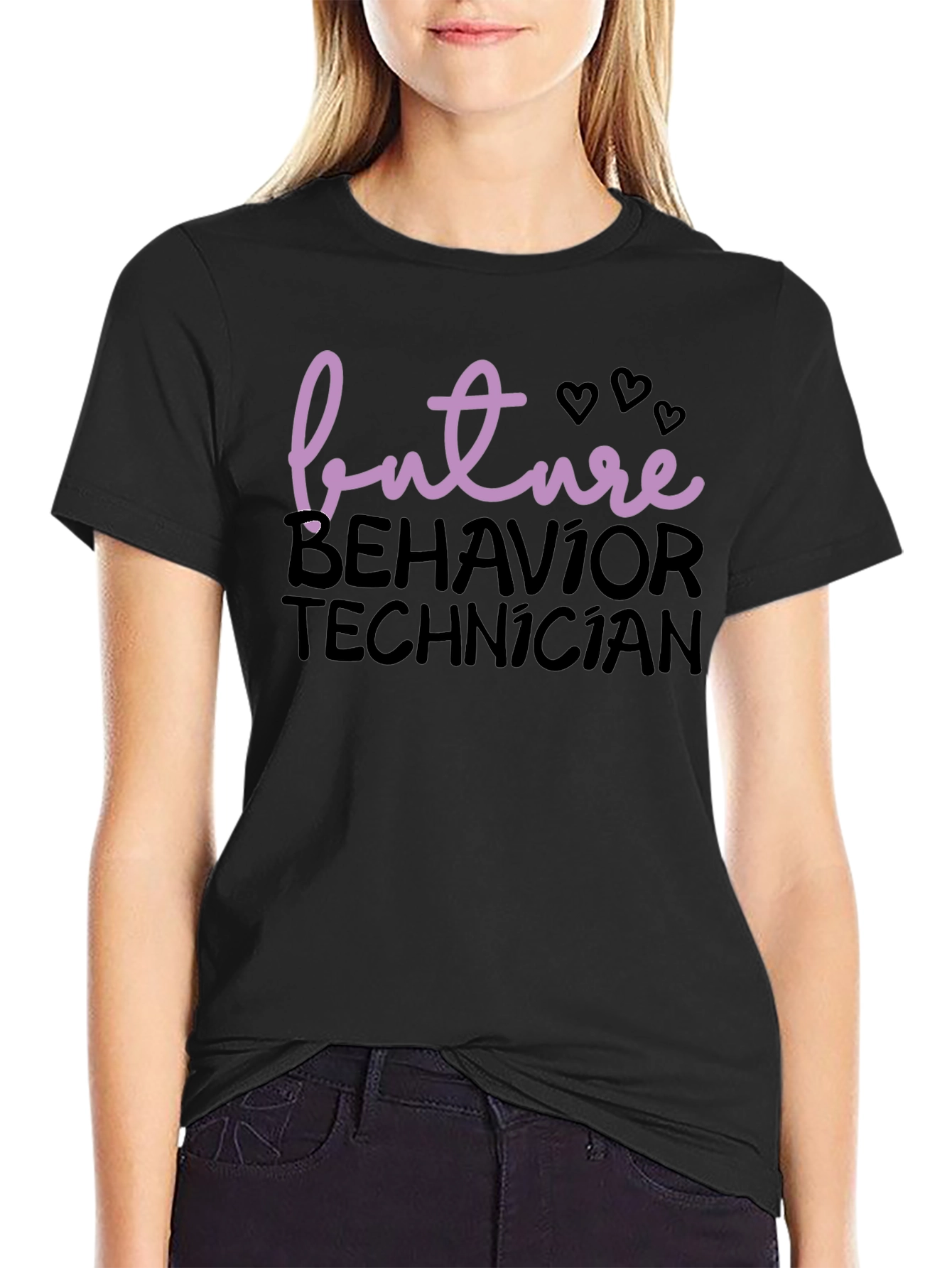 Future Behavior Technician Black T-Shirt