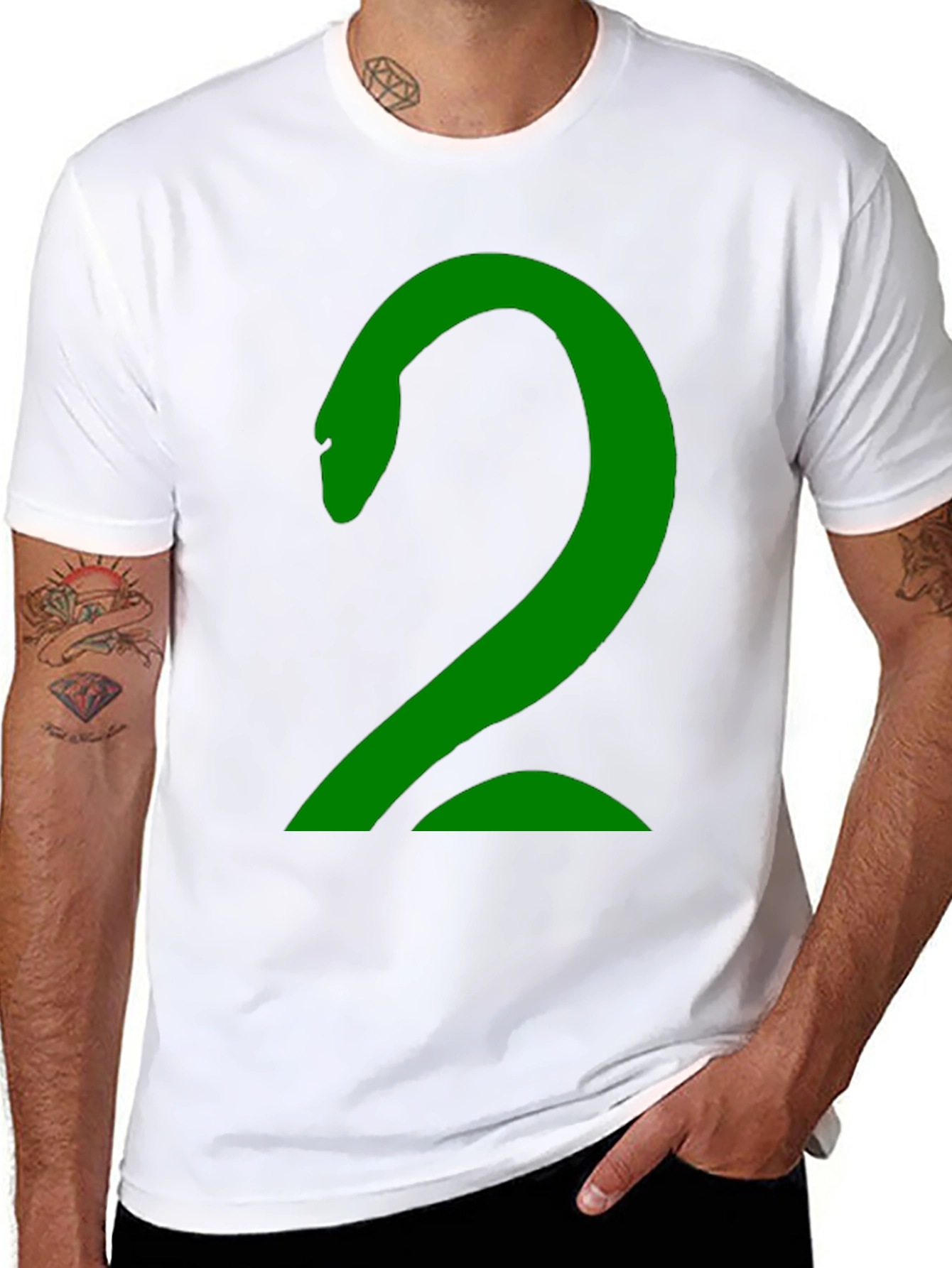 Green Snake Number Two T-Shirt