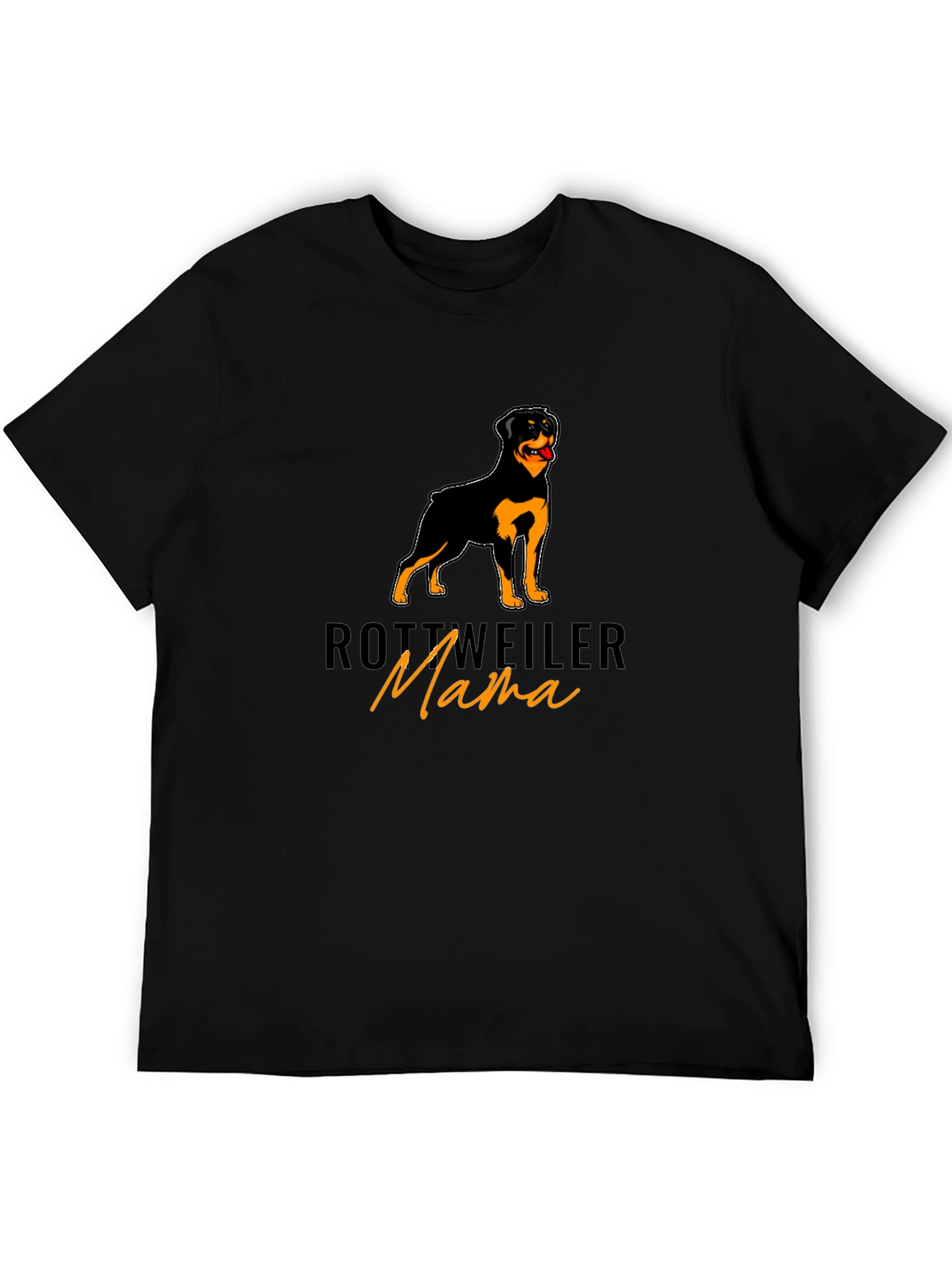 Rottweiler Mama Graphic Tee - Dog Lover T-Shirt
