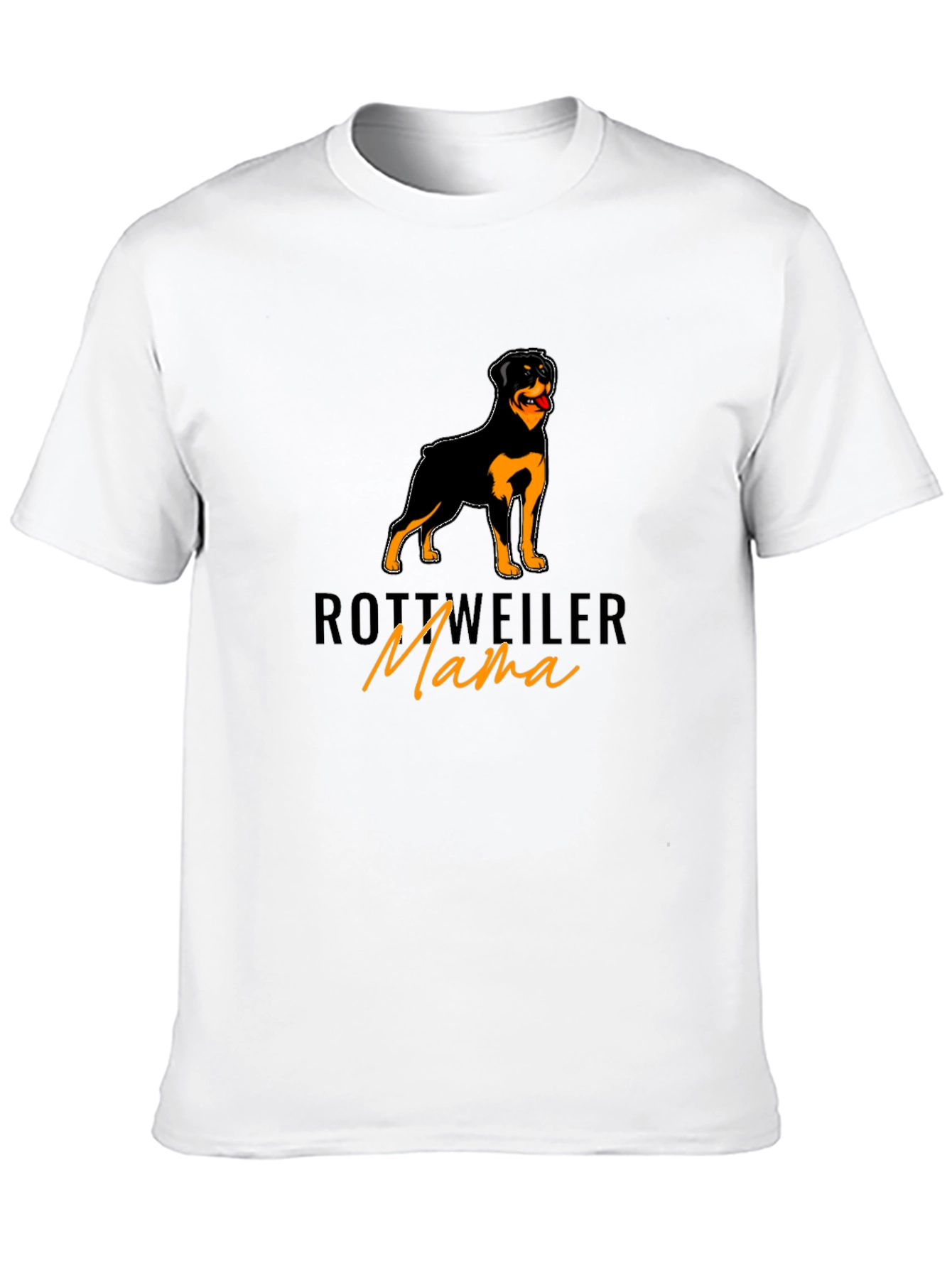 Rottweiler Mama Graphic Tee - Dog Lover T-Shirt