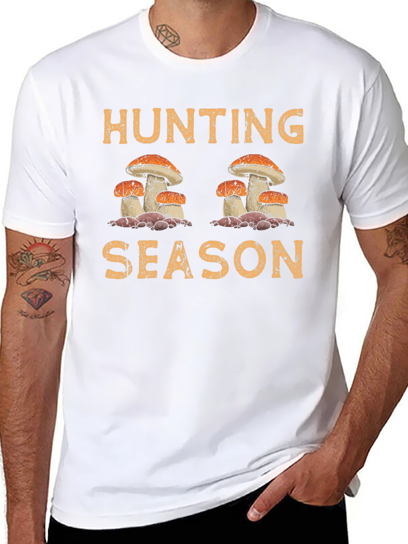 Hunting Season Mushroom Graphic Tee