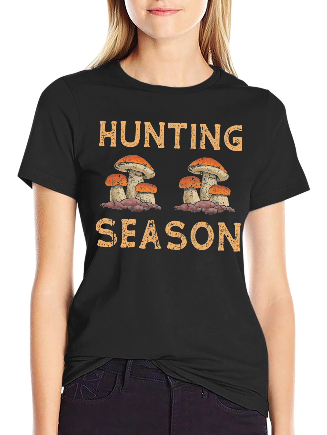 Hunting Season Mushroom Graphic Tee