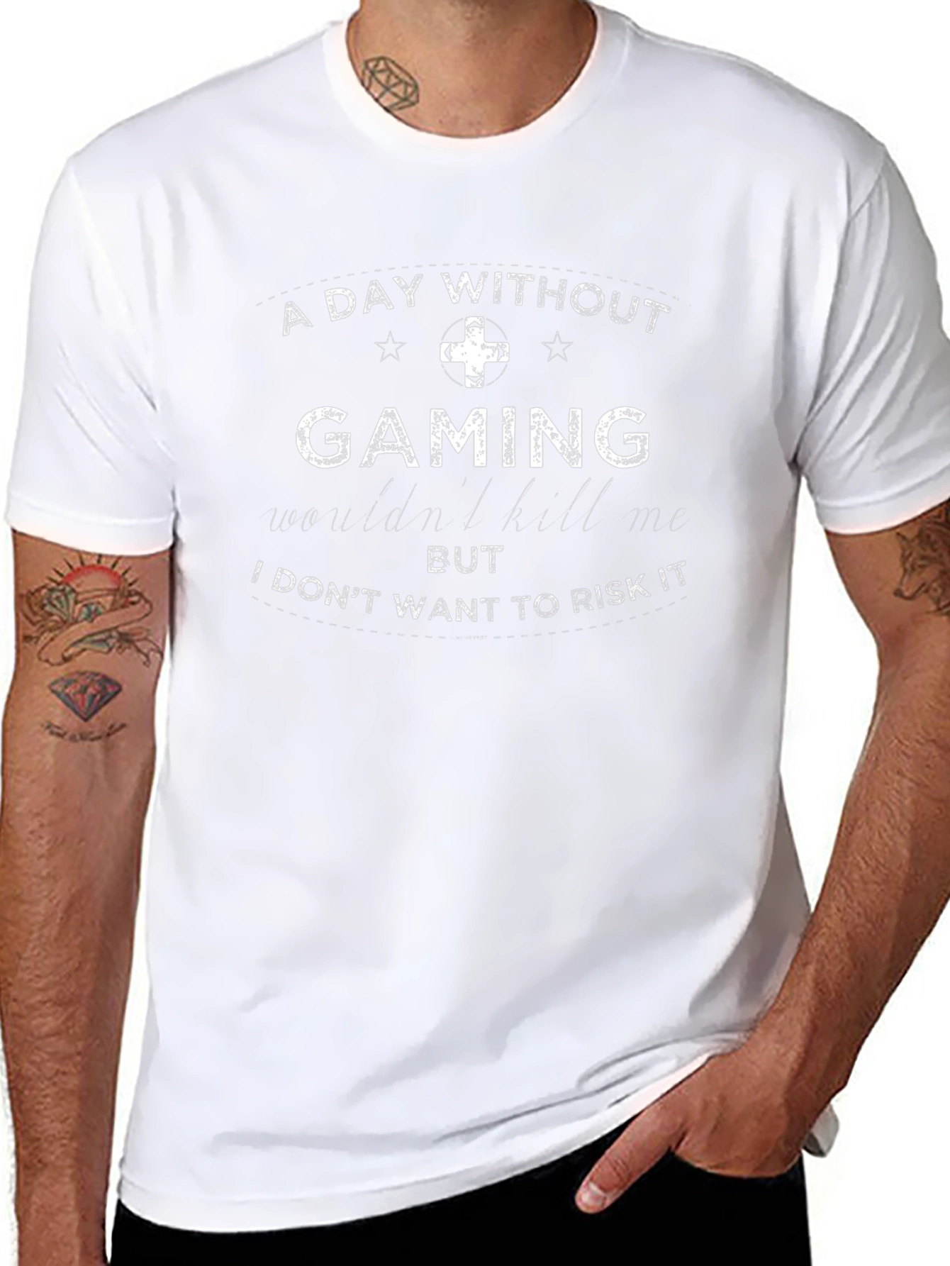 Gaming T-Shirt: A Day Without Gaming