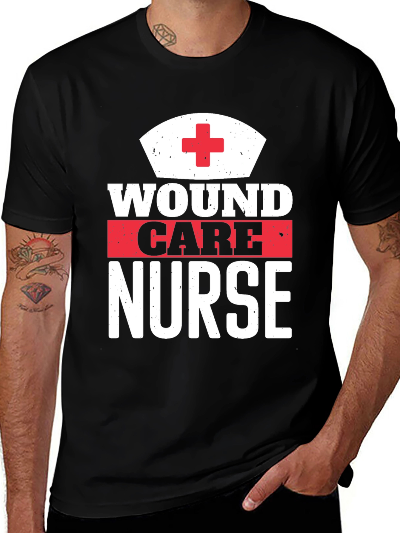 Wound Care Nurse Graphic T-Shirt