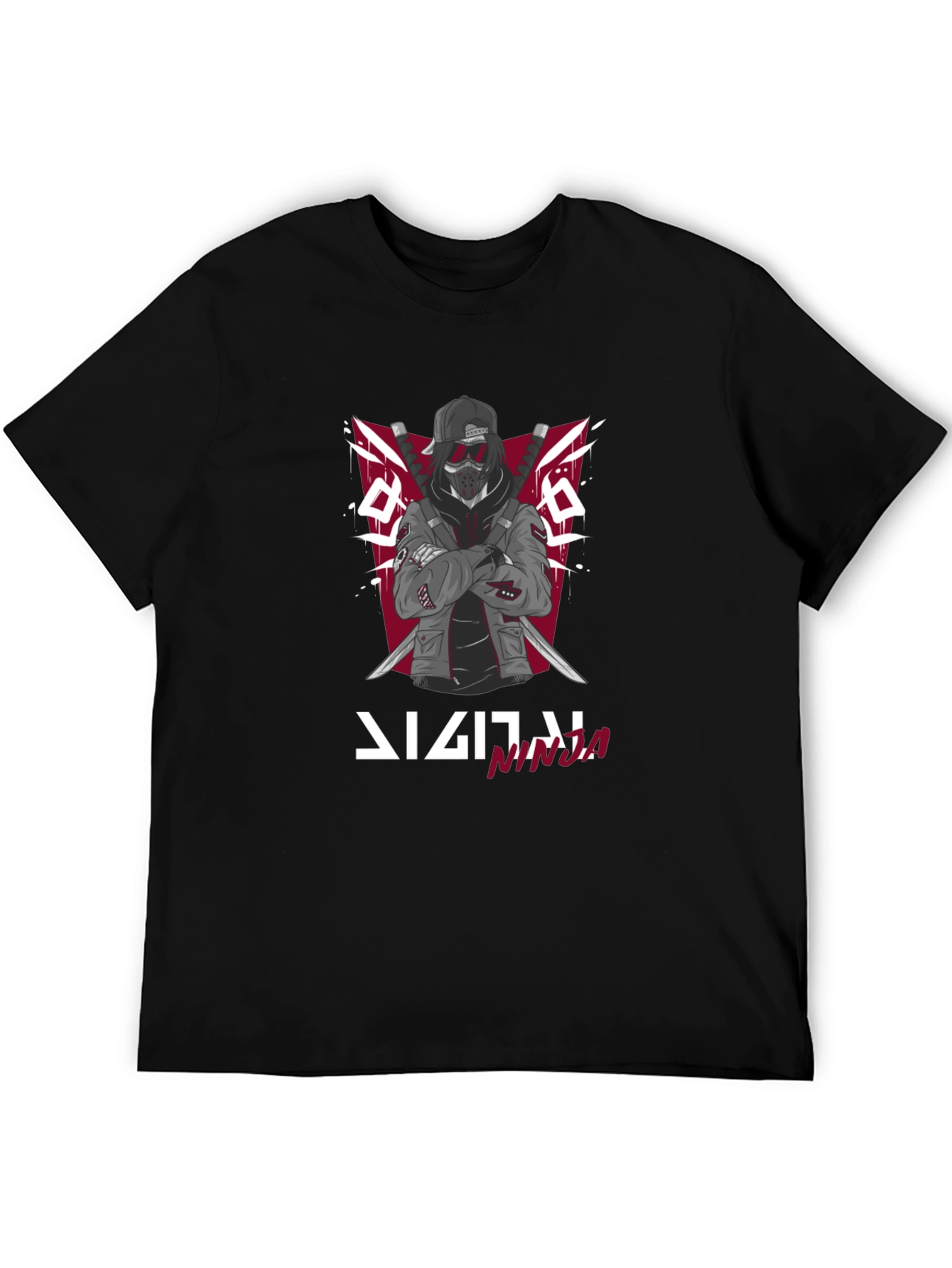 Digital Ninja Graphic T-Shirt - Cool Streetwear