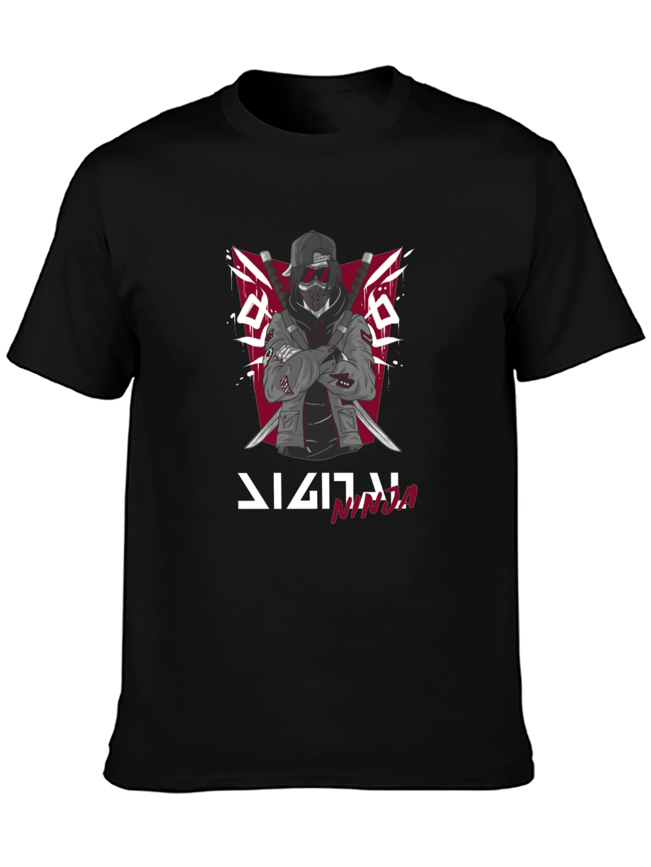 Digital Ninja Graphic T-Shirt - Cool Streetwear