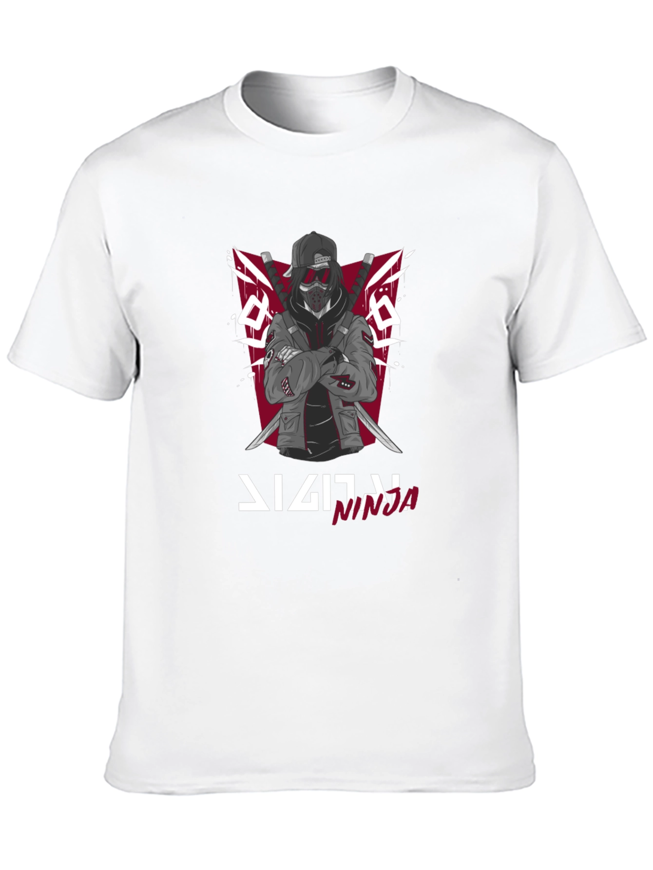 Digital Ninja Graphic T-Shirt - Cool Streetwear
